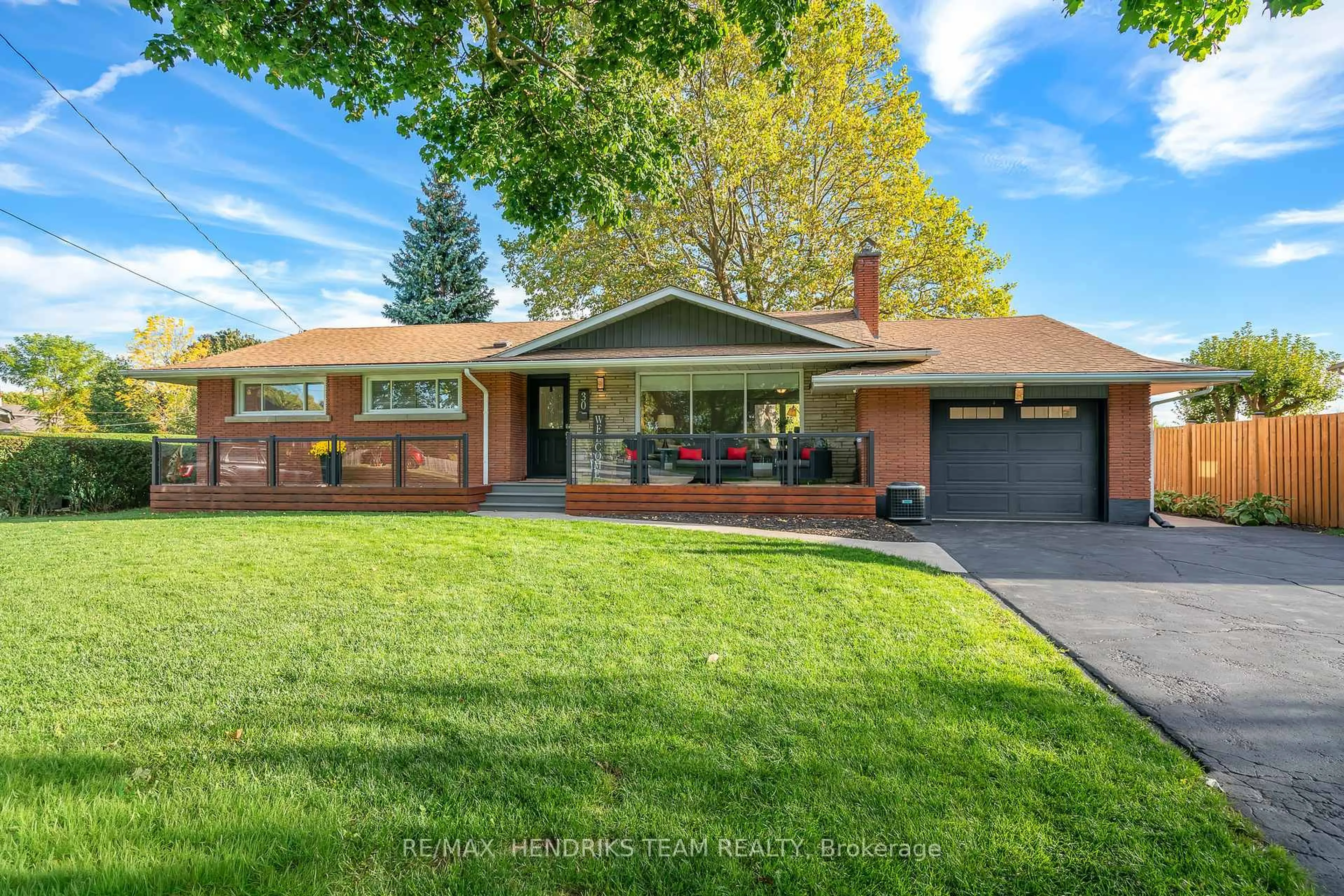 Home with brick exterior material, street for 30 Bessborough Dr, St. Catharines Ontario L2M 3G4
