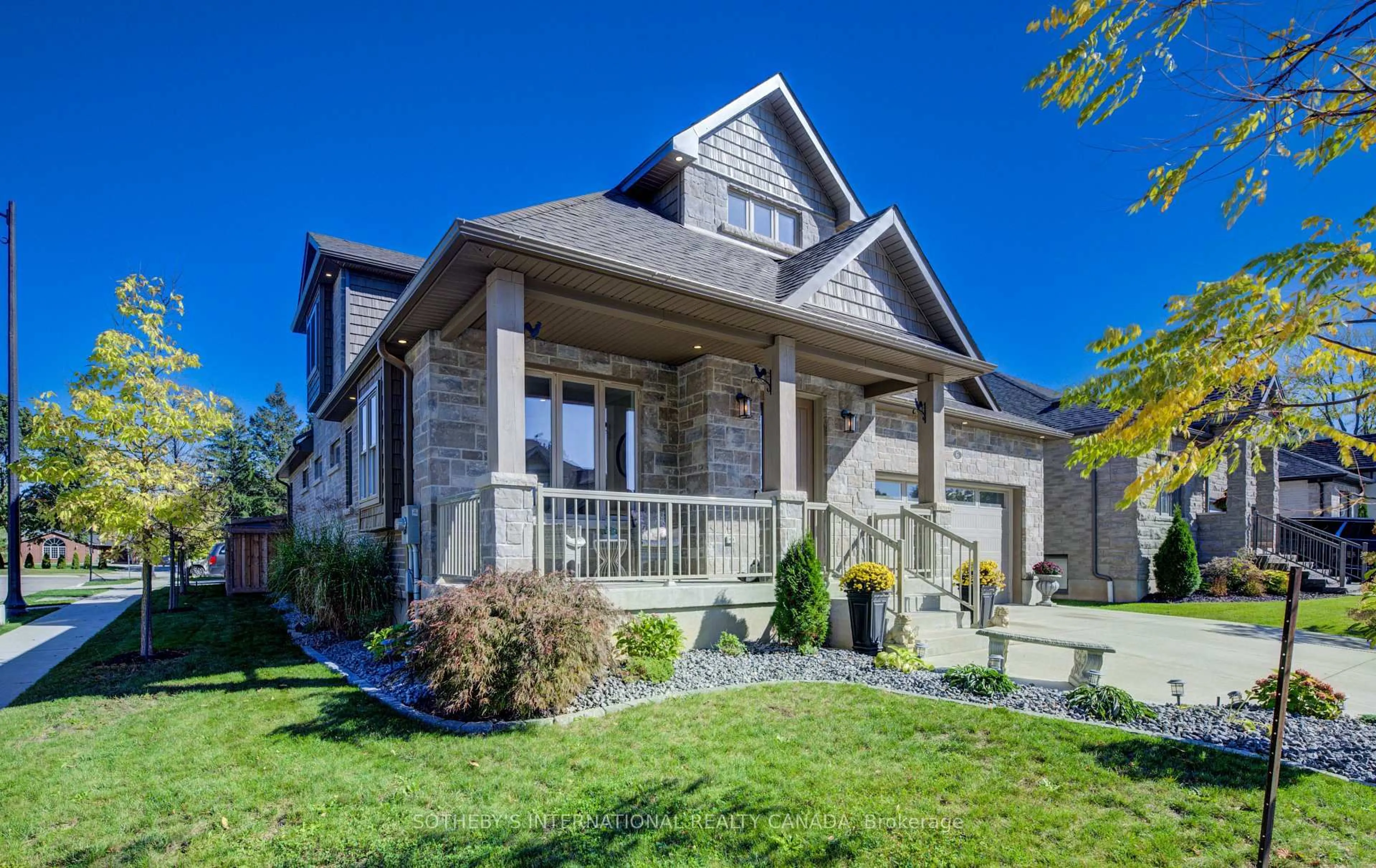 Home with brick exterior material, street for 6 Gore Estate Crt, North Dumfries Ontario N0B 1E0