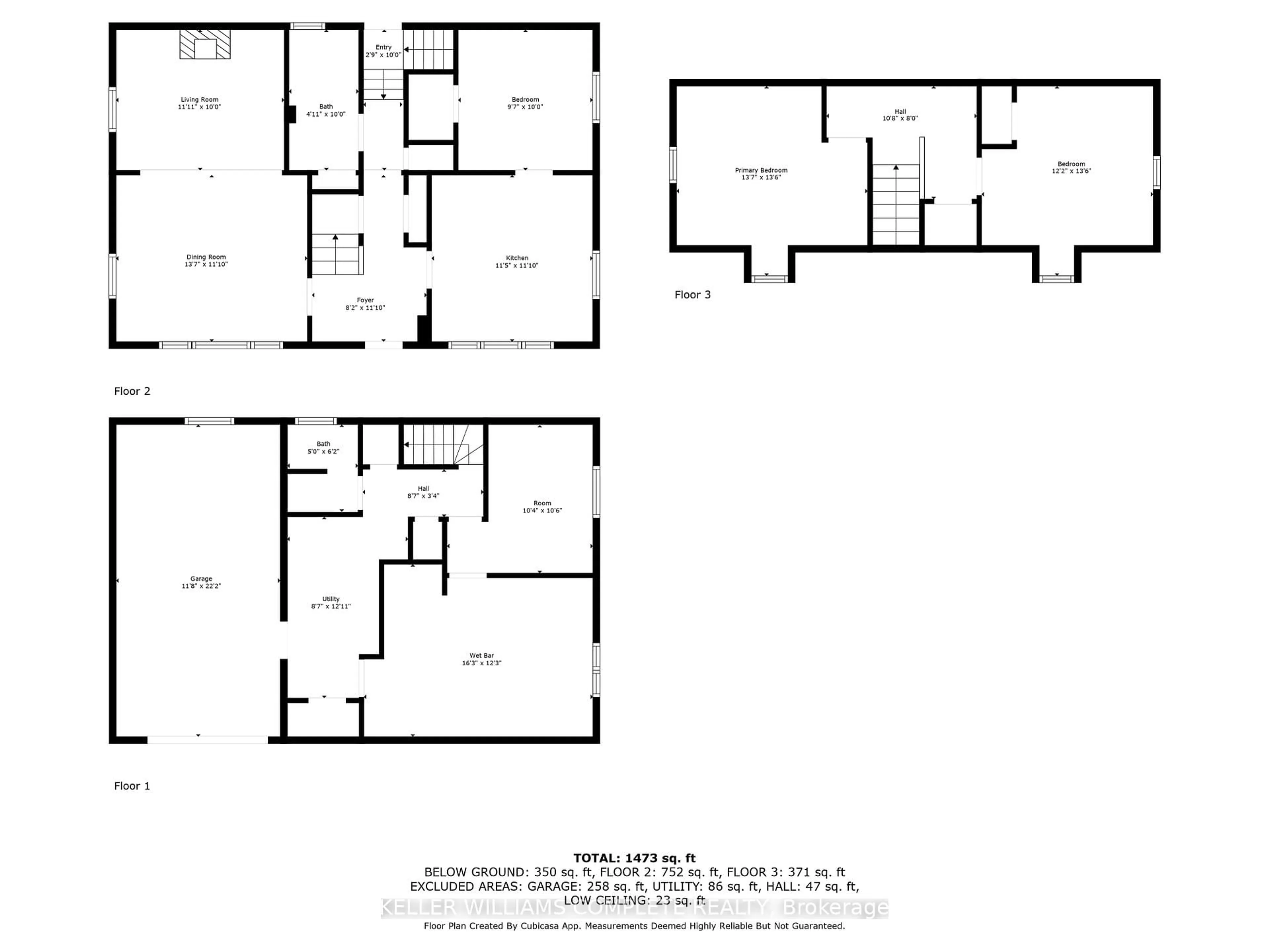 Floor plan for 30 Ann St, Hamilton Ontario L9H 2N5
