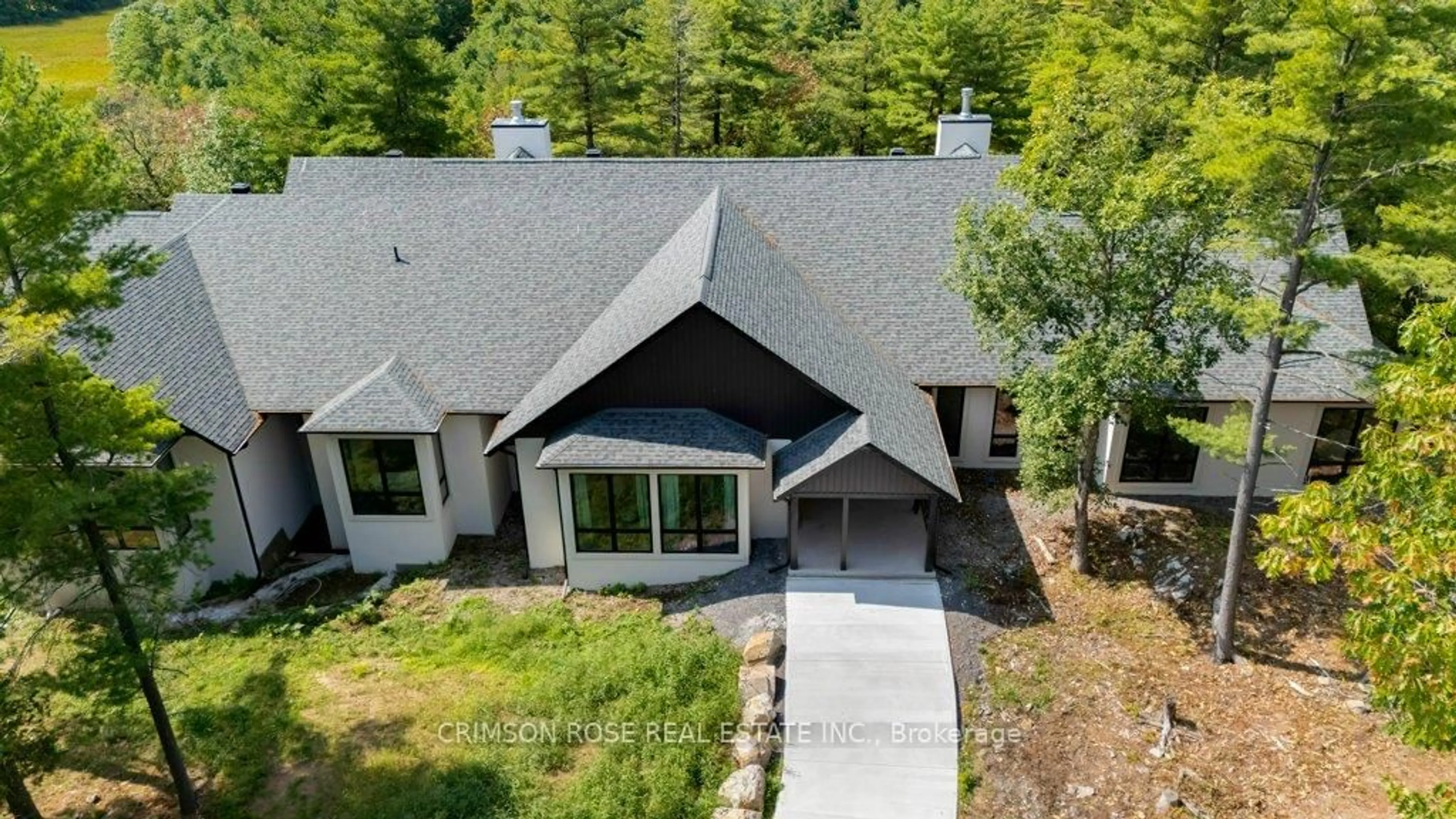 A pic from outside/outdoor area/front of a property/back of a property/a pic from drone, mountain view for 247 Tumbledown Rd, Front of Leeds & Seeleys Bay Ontario K0E 1L0