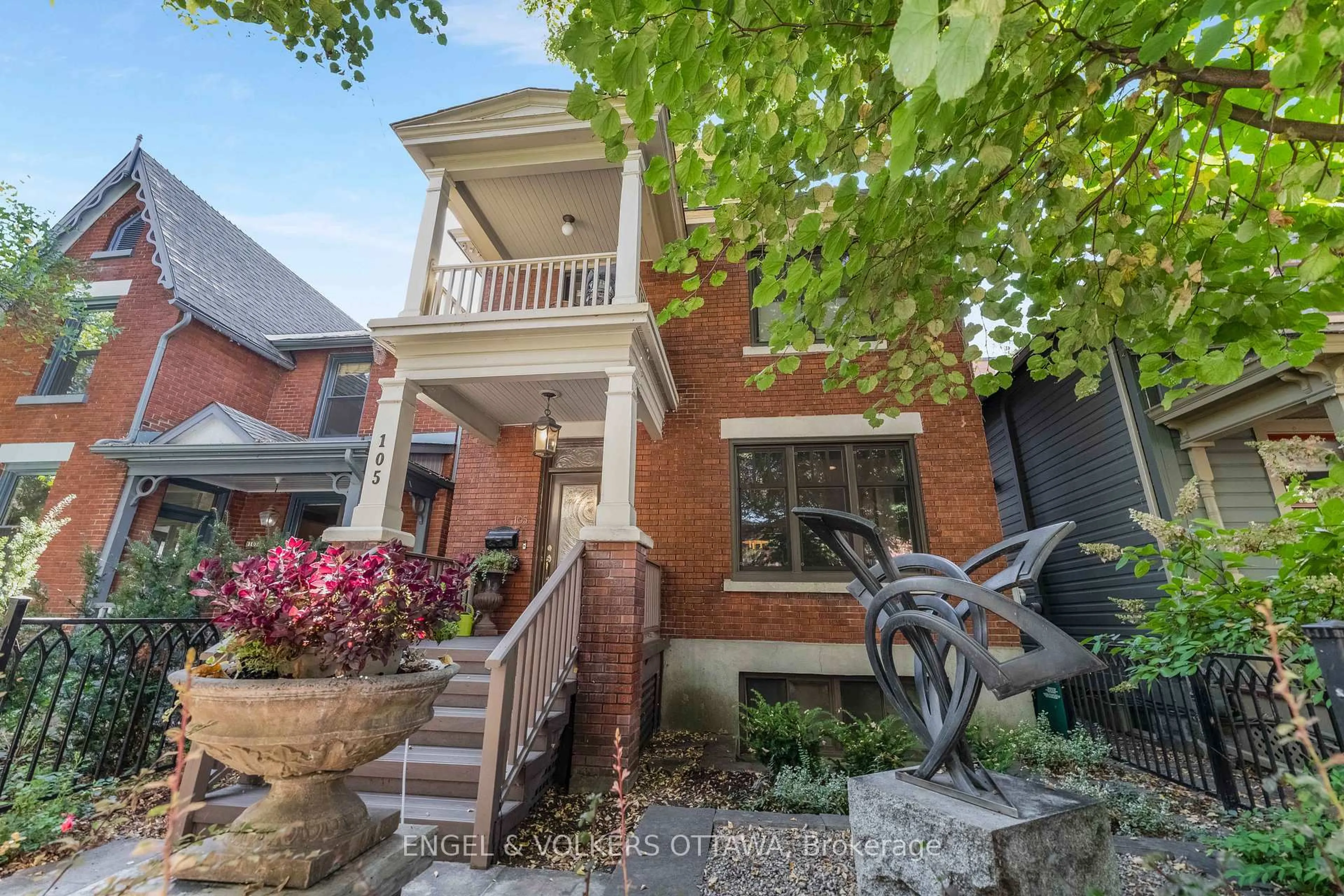 Home with brick exterior material, street for 105 Stanley Ave, Ottawa Ontario K1M 1N8