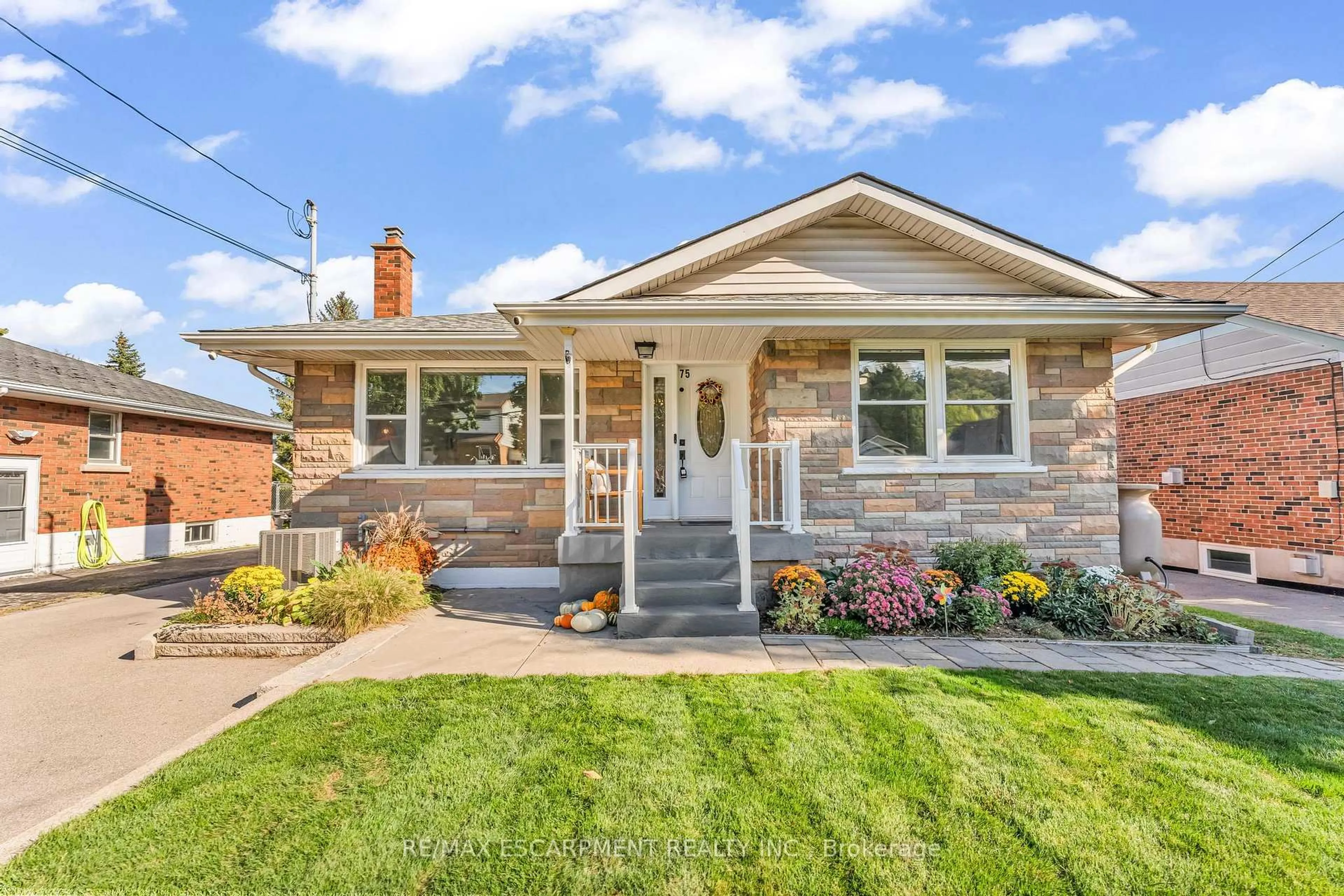 Home with brick exterior material, street for 75 Cloverdale Ave, Hamilton Ontario L8K 4M2