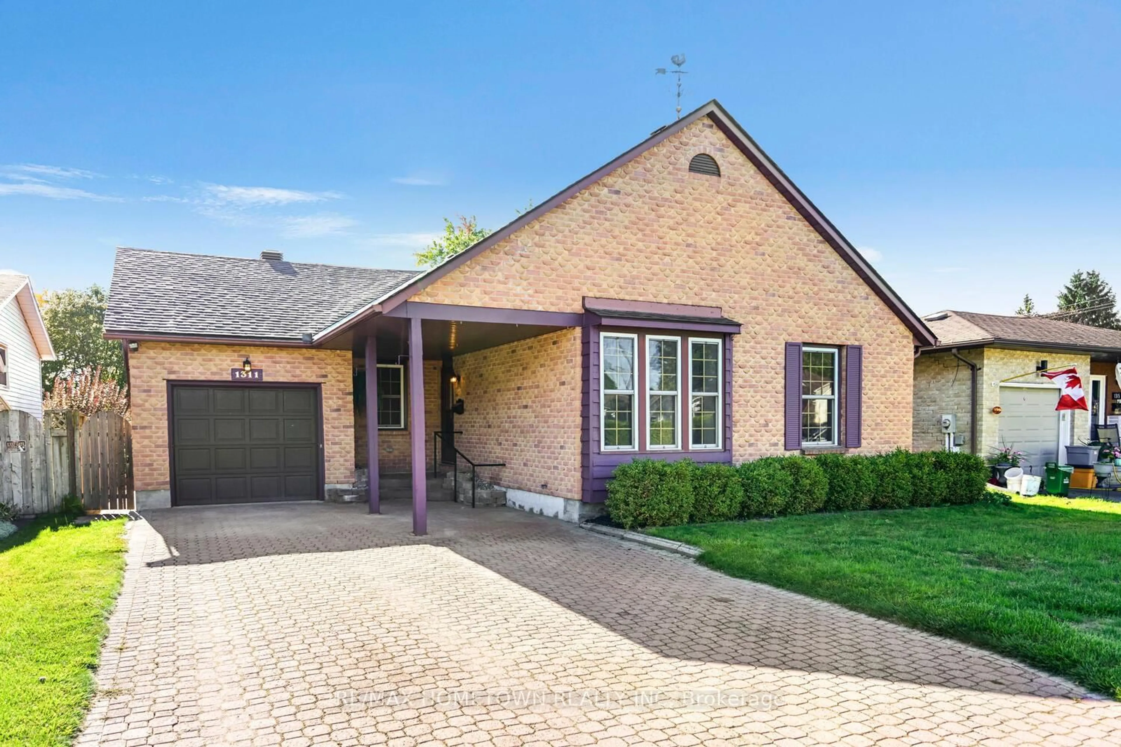 Home with brick exterior material, street for 1311 VISTA Dr, Brockville Ontario K6V 6G2