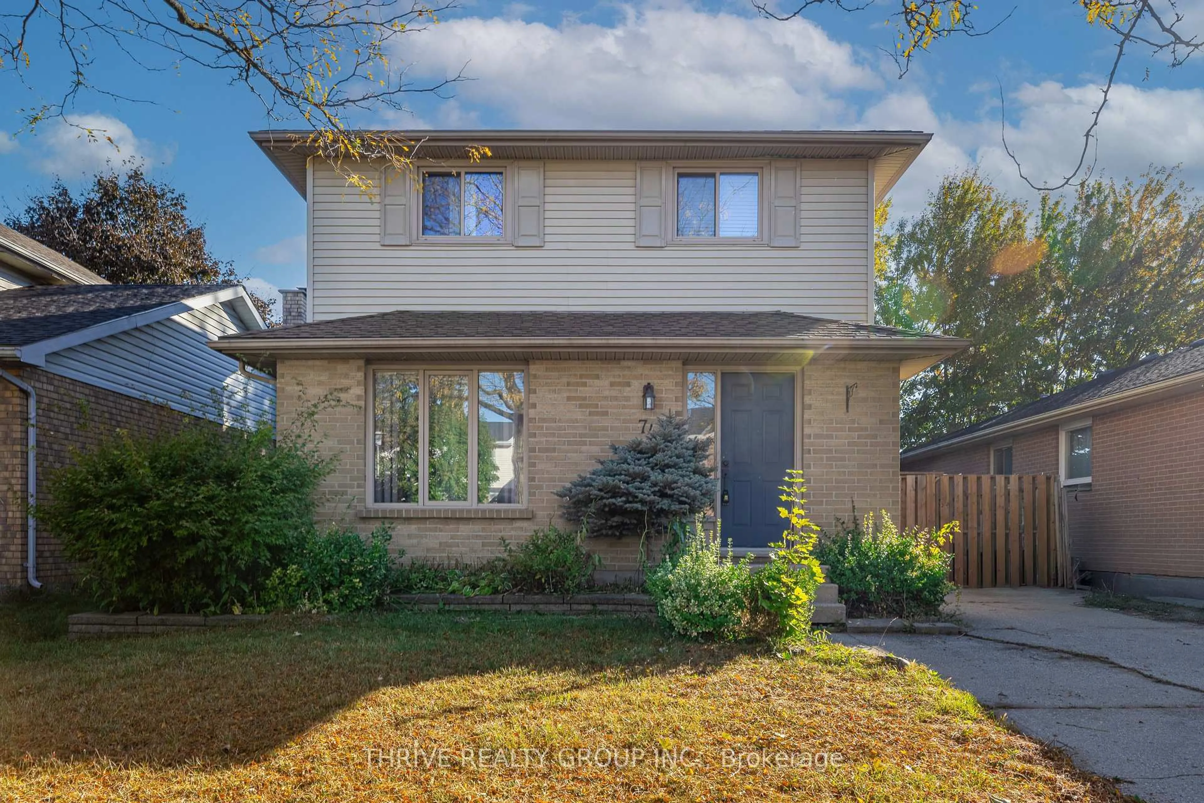 Home with brick exterior material, street for 74 Erica Cres, London South Ontario N6E 3P5