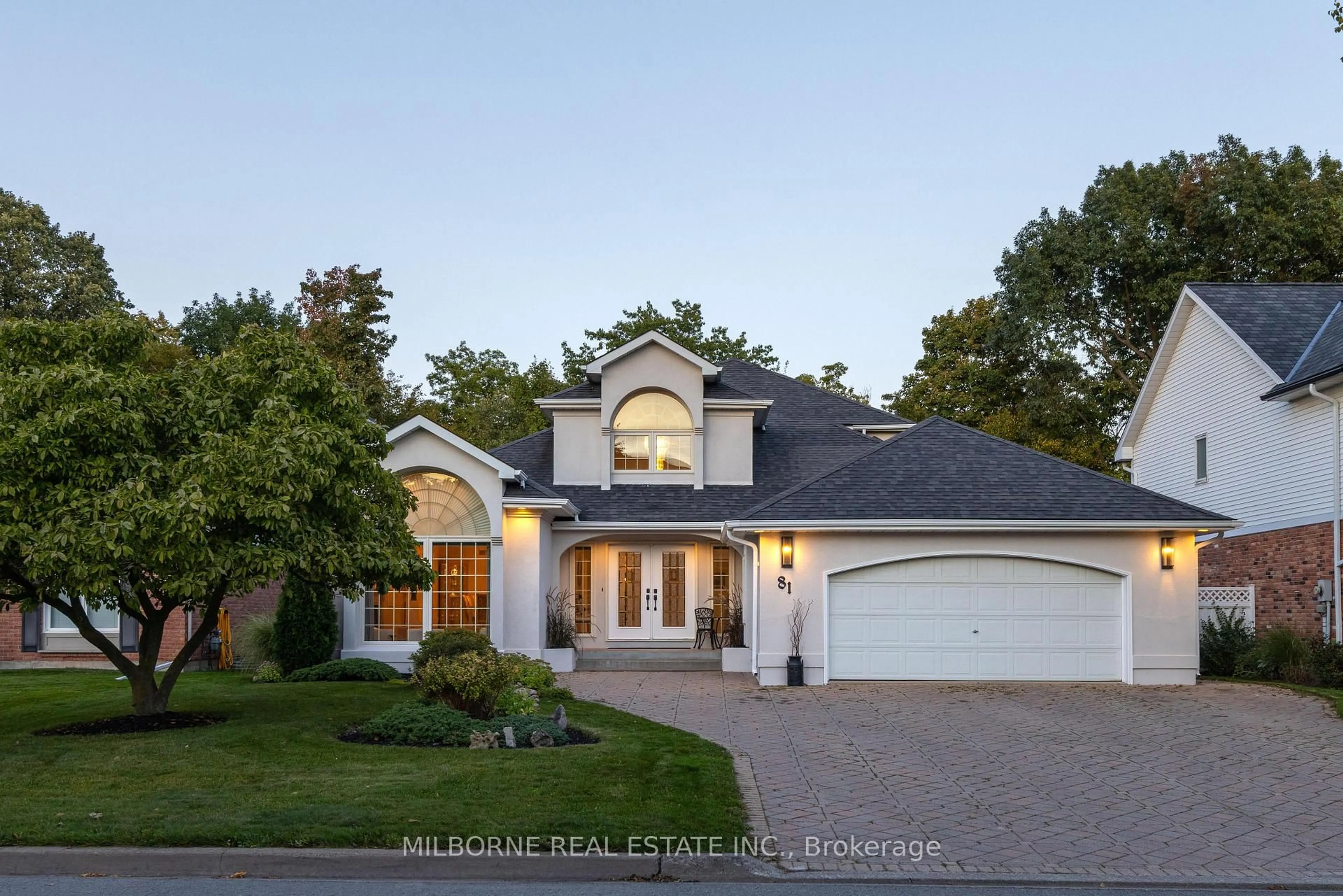 Home with brick exterior material, street for 81 Francis Creek Blvd, St. Catharines Ontario L2W 1B3