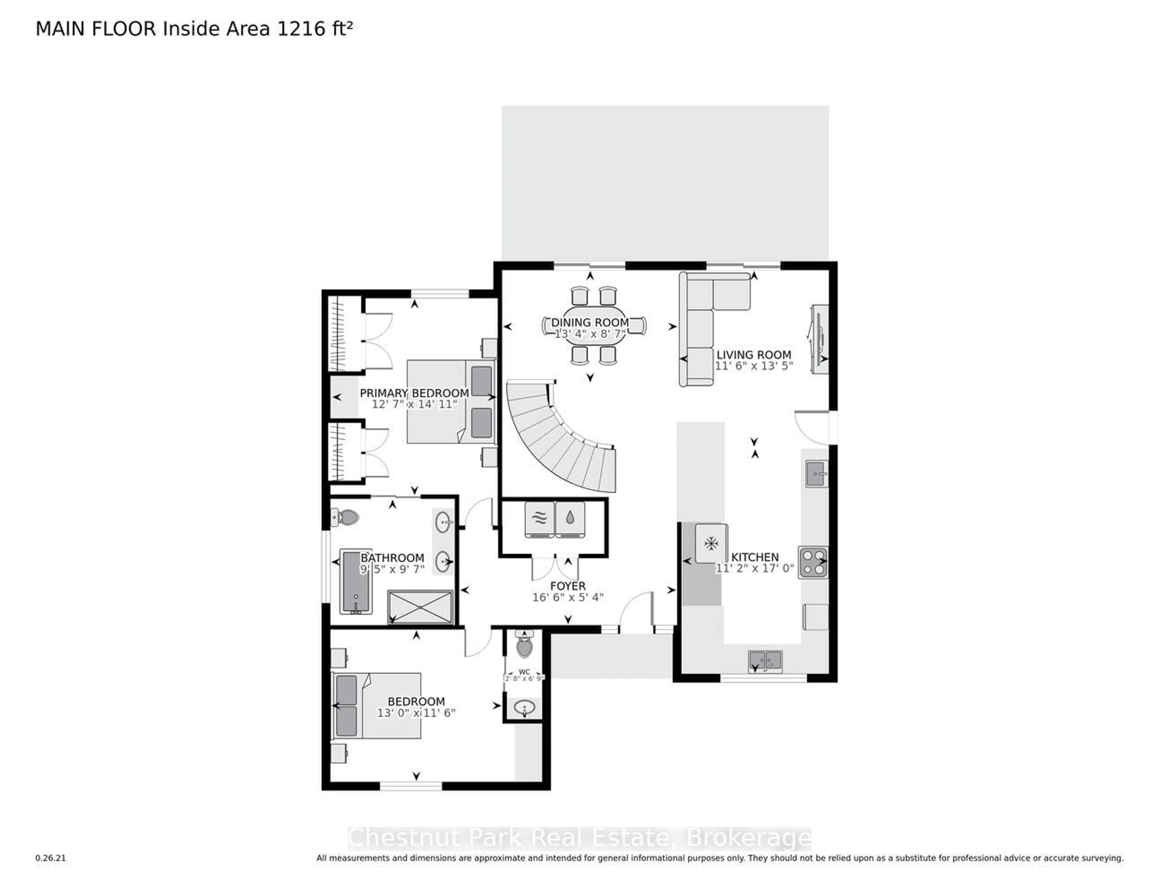 Floor plan for 9 Armstrong Cres, Grey Highlands Ontario N0C 1H0
