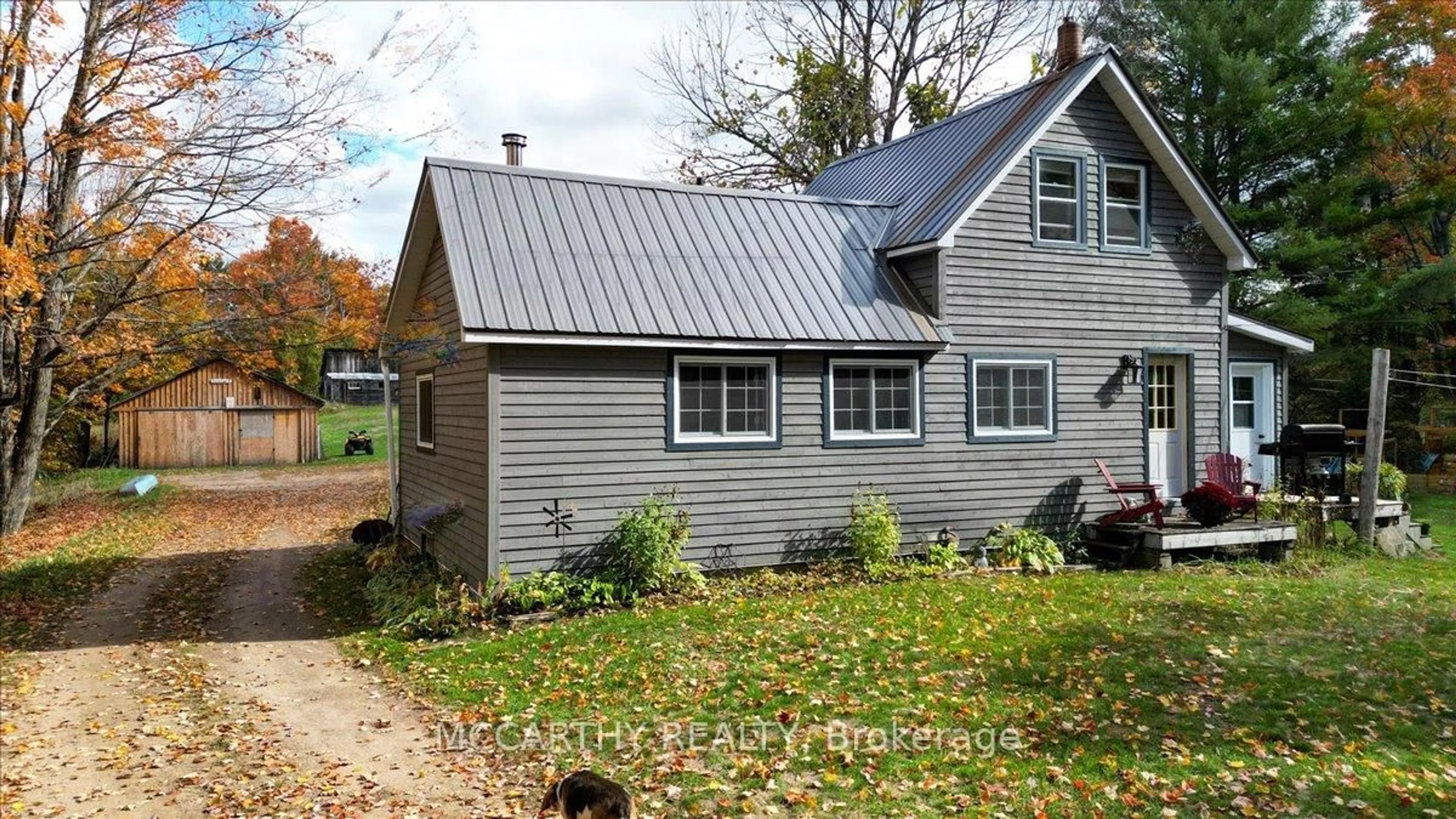Home with vinyl exterior material, building for 3649 County 504 Rd, North Kawartha Ontario K0L 1A0