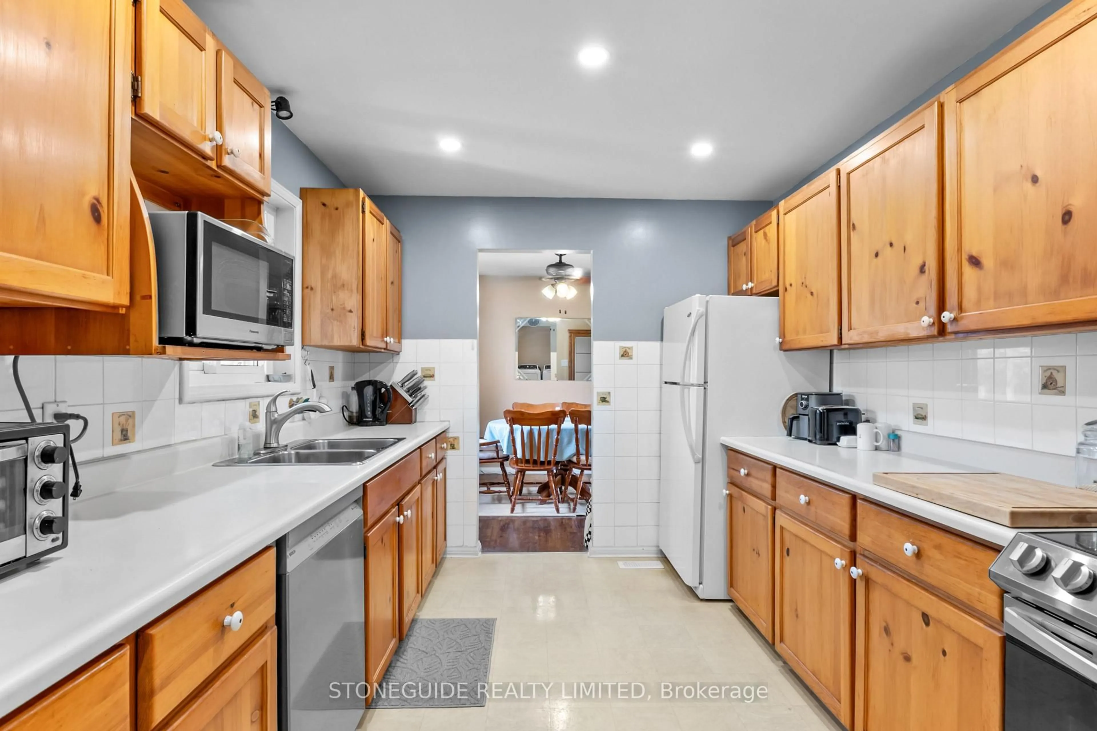 Standard kitchen, ceramic/tile floor for 3677 County Road 6, Douro-Dummer Ontario K0L 2H0