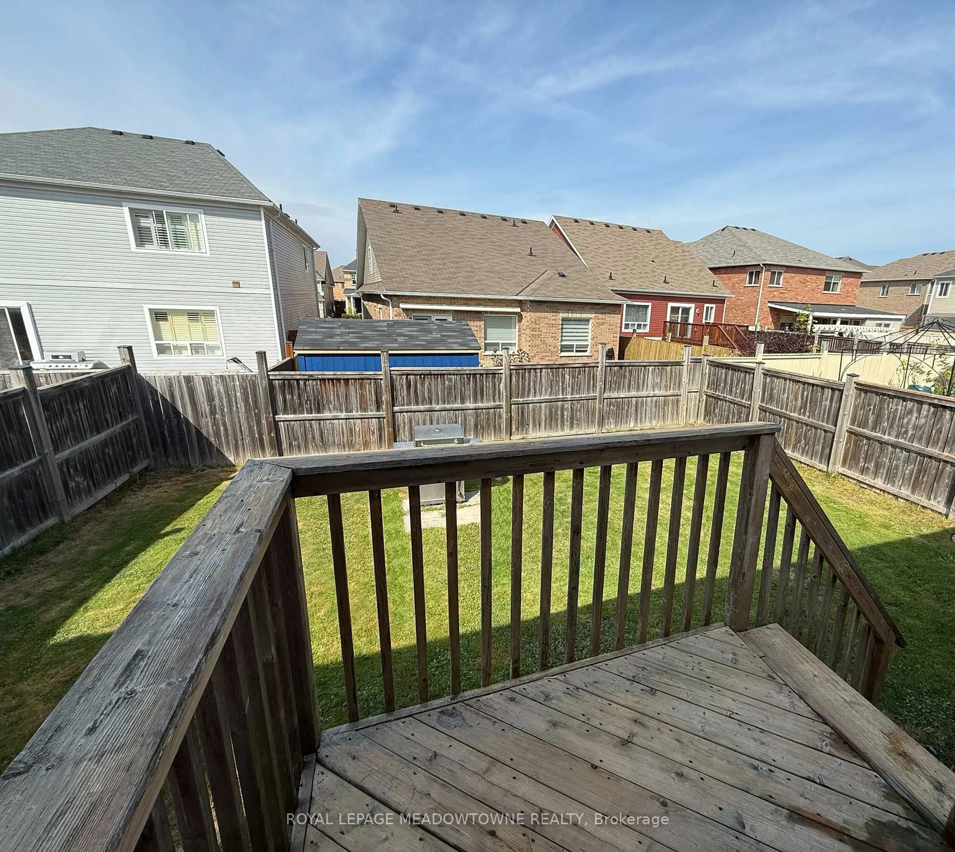A pic from outside/outdoor area/front of a property/back of a property/a pic from drone, water/lake/river/ocean view for 543 Wansbrough Way, Shelburne Ontario L9V 2S6