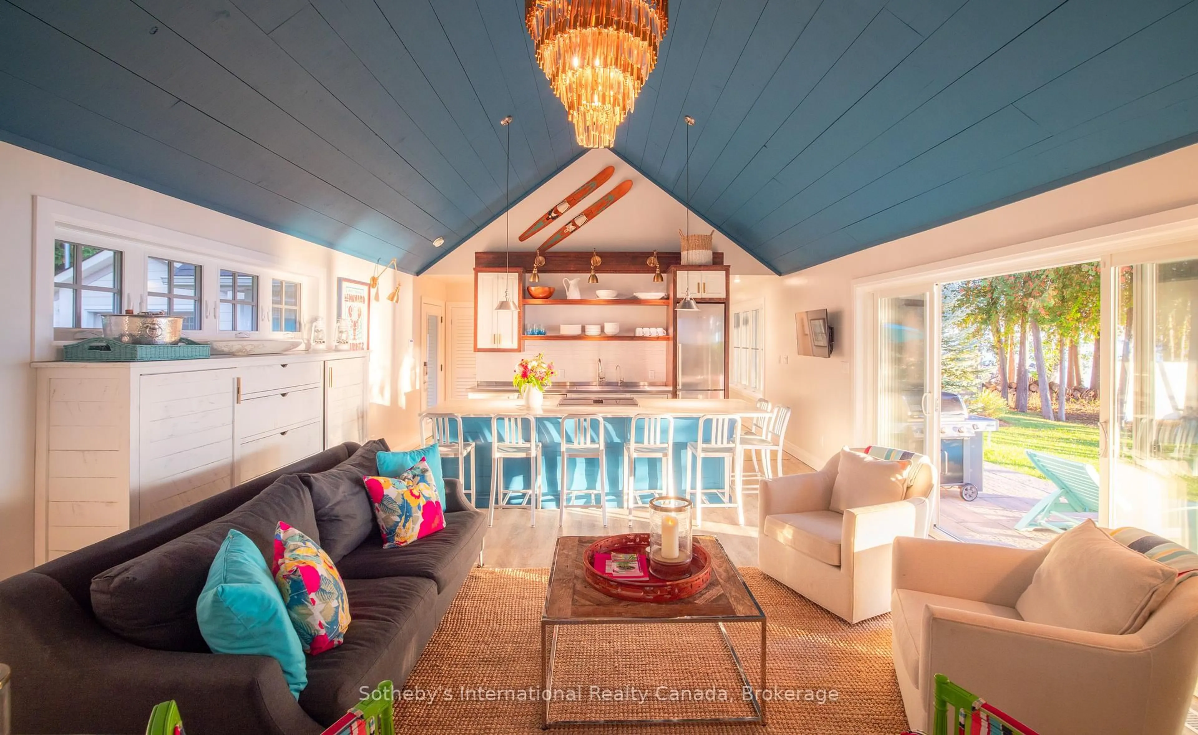Living room with furniture, unknown for 125 Kiowana Beach Rd, Meaford Ontario N4L 1W5