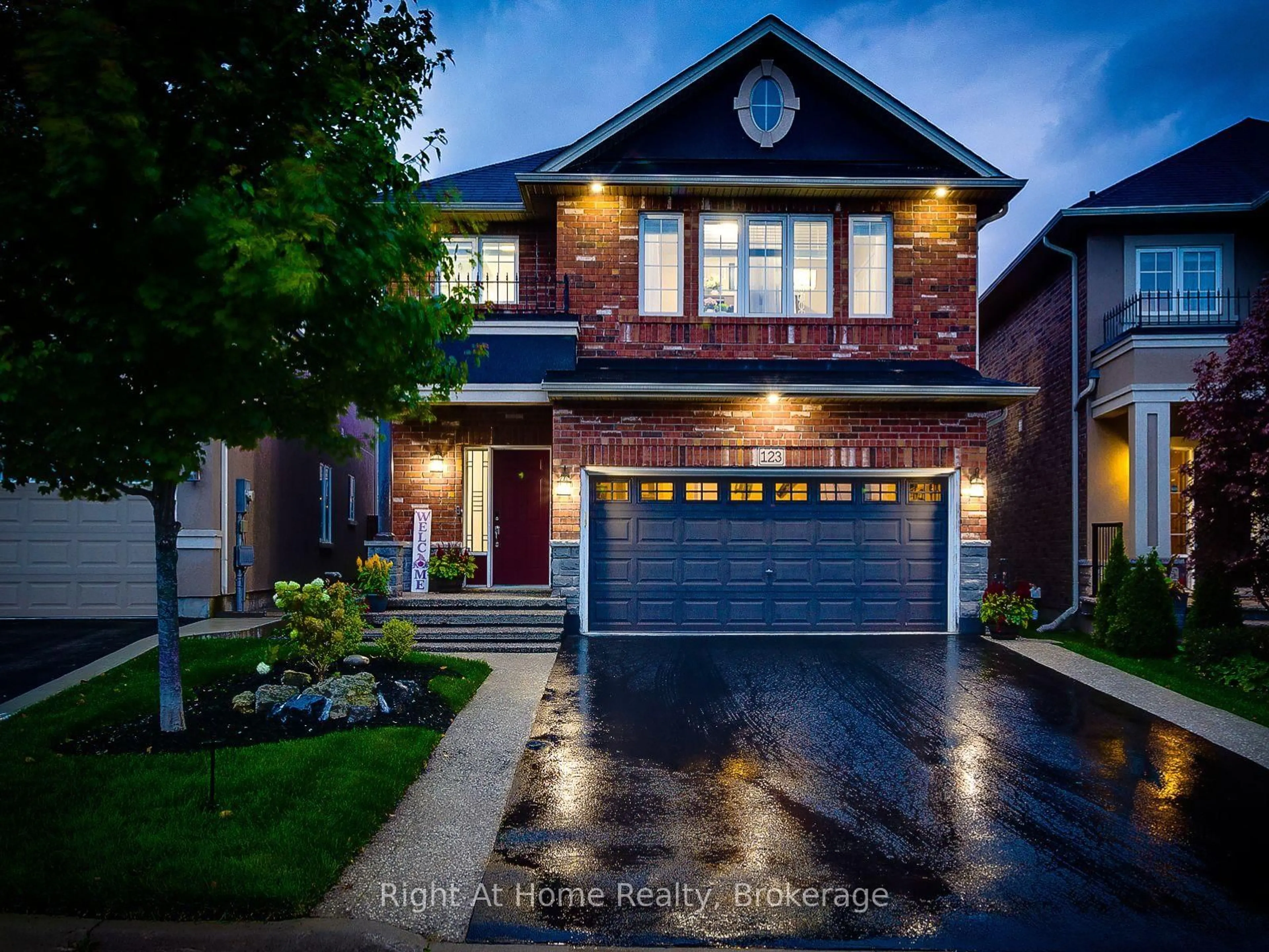 Home with brick exterior material, street for 123 Vinton Rd, Hamilton Ontario L9K 0G6