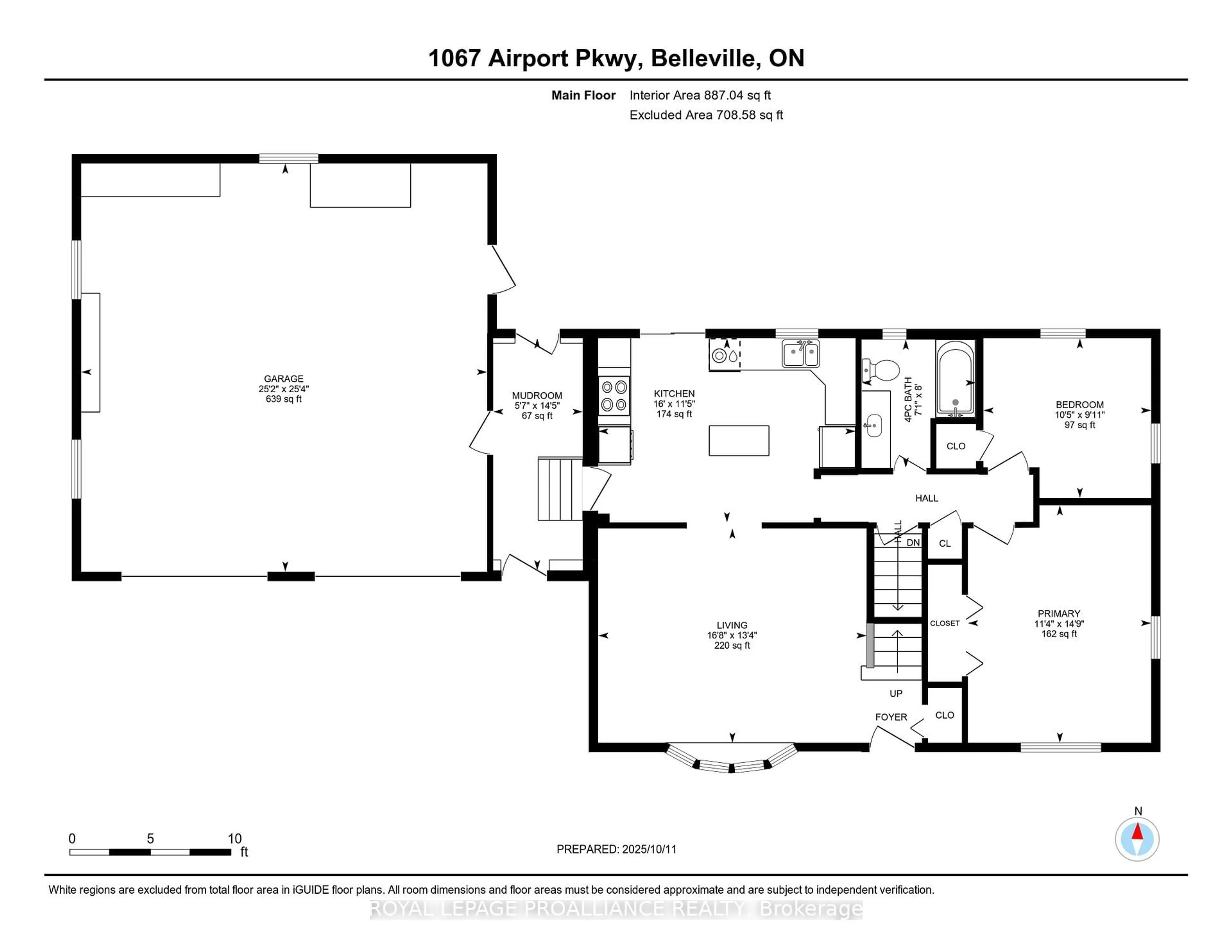 Floor plan for 1067 AIRPORT Pkwy, Belleville Ontario K8N 4Z6