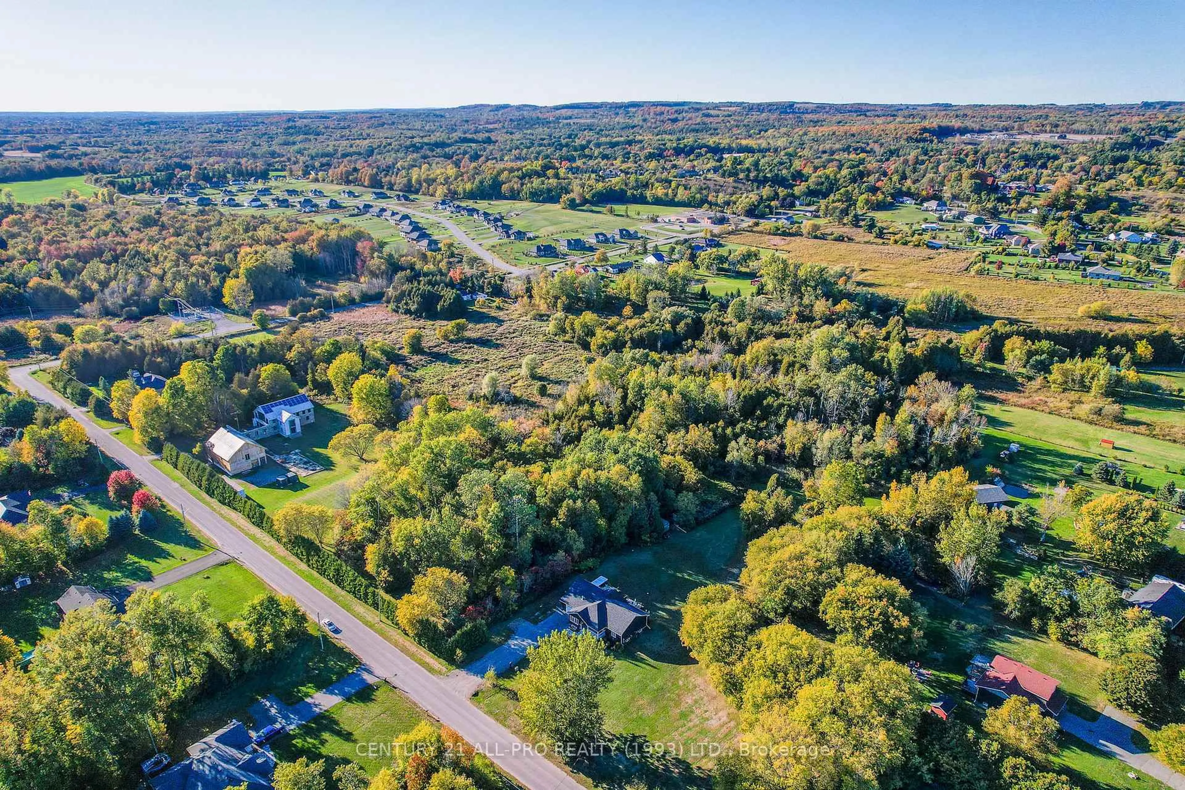 A pic from outside/outdoor area/front of a property/back of a property/a pic from drone, unknown for 160 Canning Factory Rd, Alnwick/Haldimand Ontario K0K 2G0