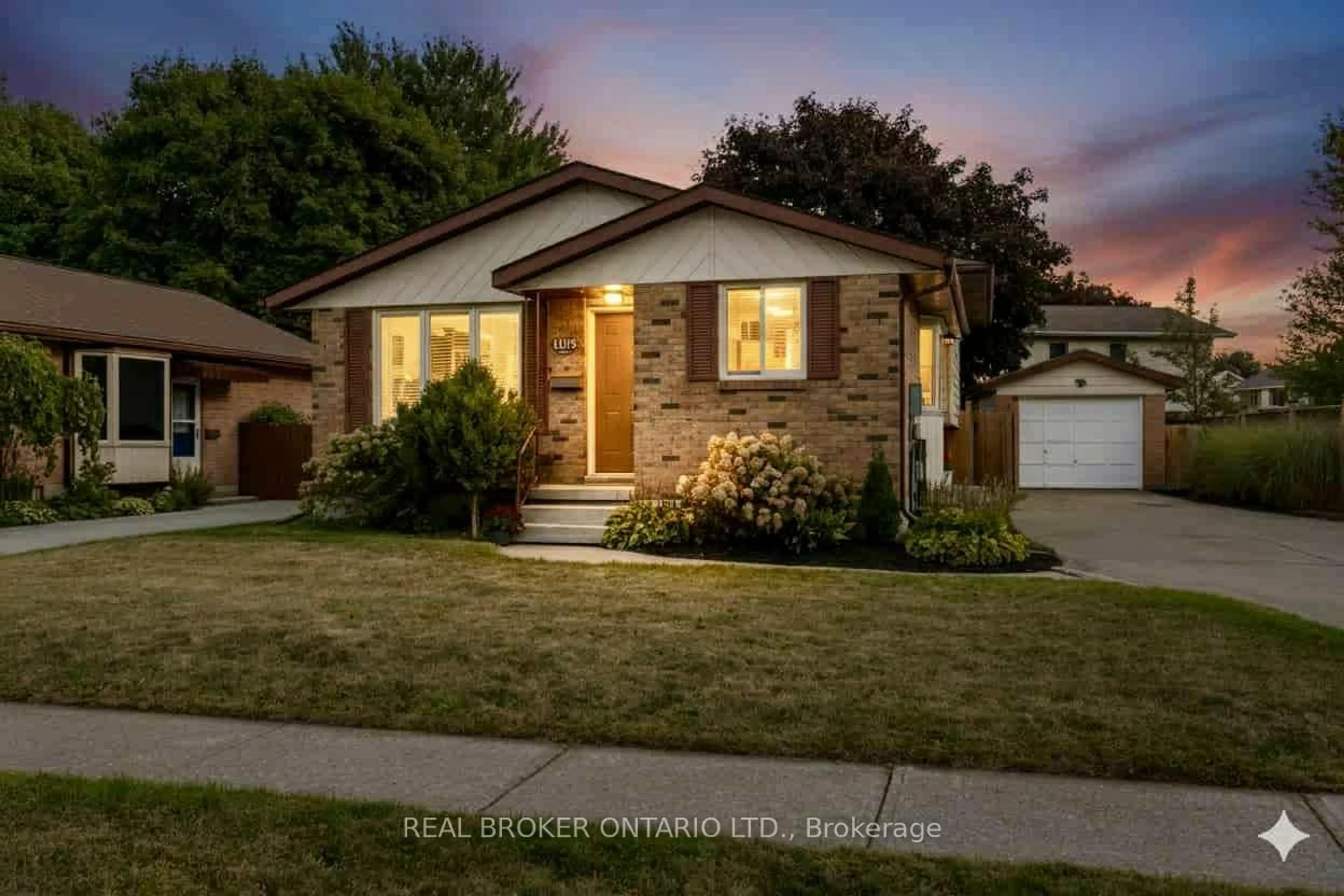 Home with brick exterior material, street for 1134 Mohawk St, Woodstock Ontario N4T 1A8