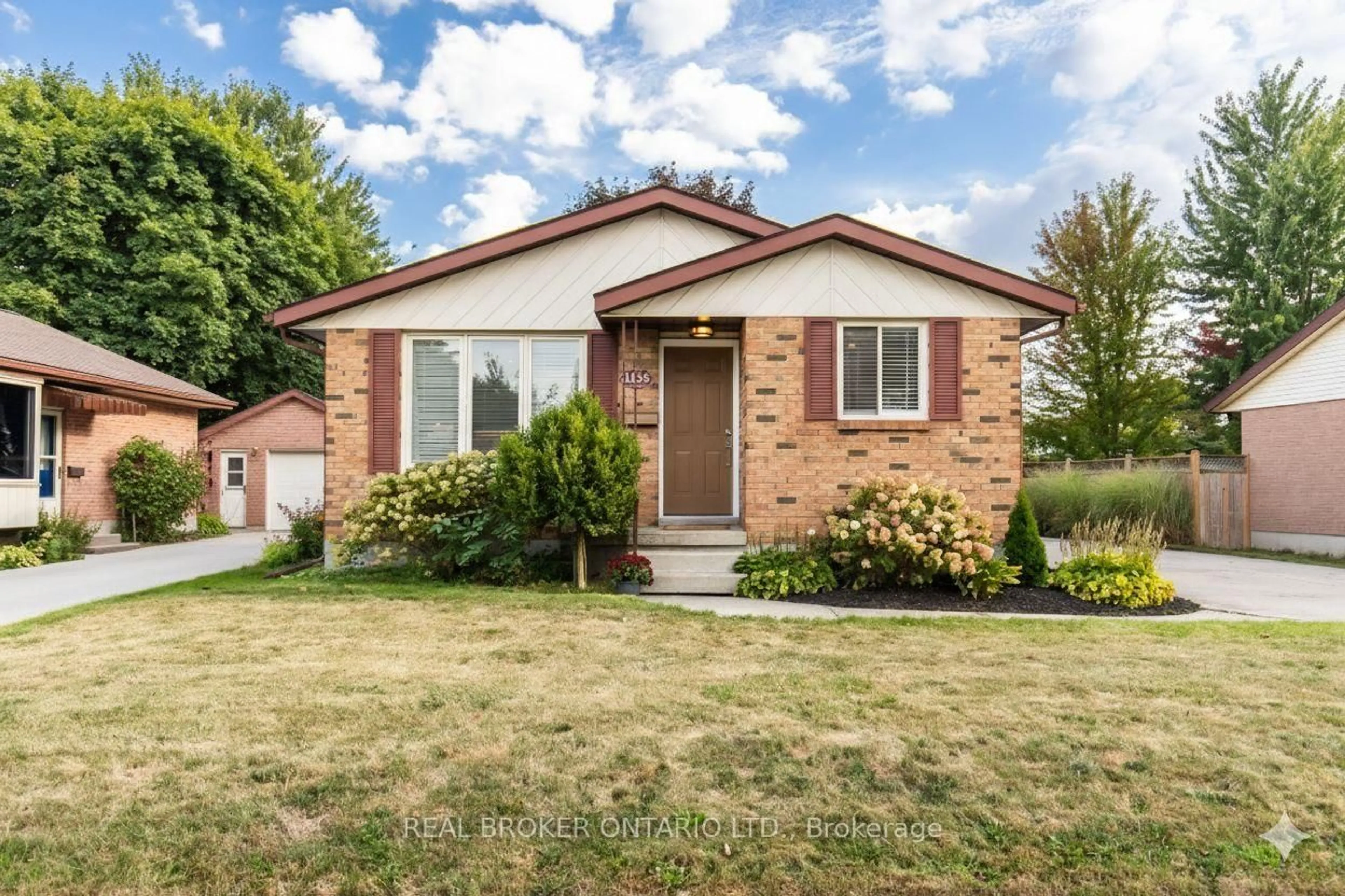 Home with brick exterior material, street for 1134 Mohawk St, Woodstock Ontario N4T 1A8