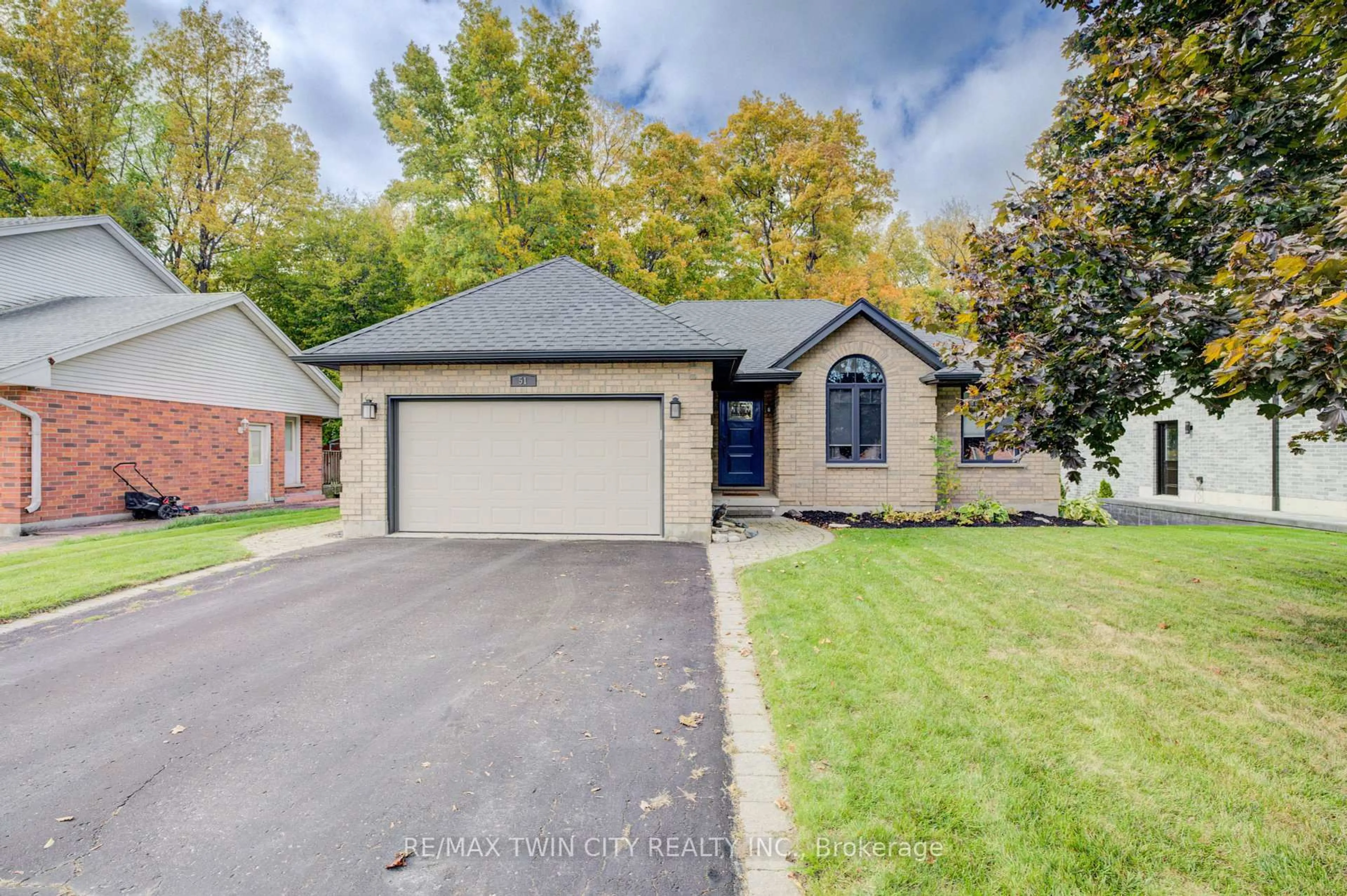 Home with brick exterior material, street for 51 Spring St, Norwich Ontario N0J 1P0