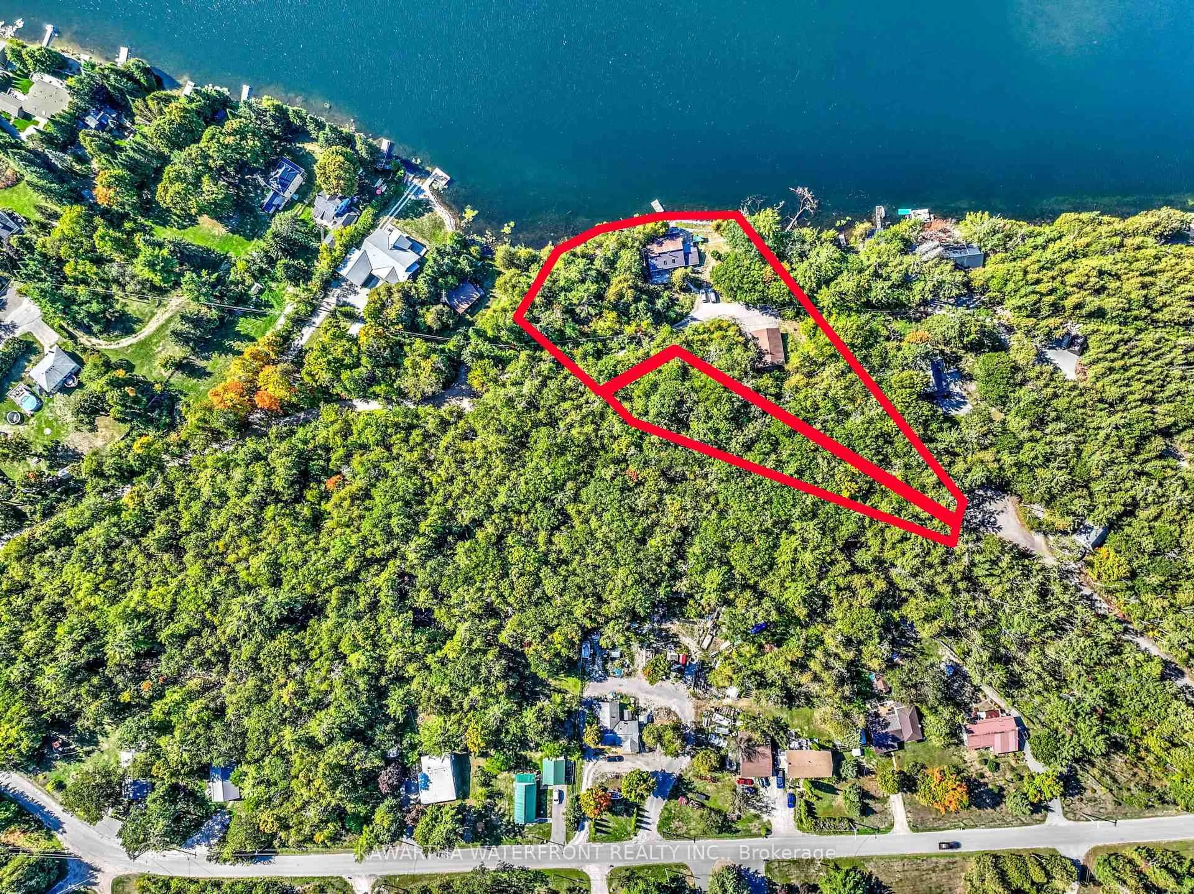 A pic from outside/outdoor area/front of a property/back of a property/a pic from drone, water/lake/river/ocean view for 31 Shadow Lake 40 Rd, Kawartha Lakes Ontario K0M 1K0