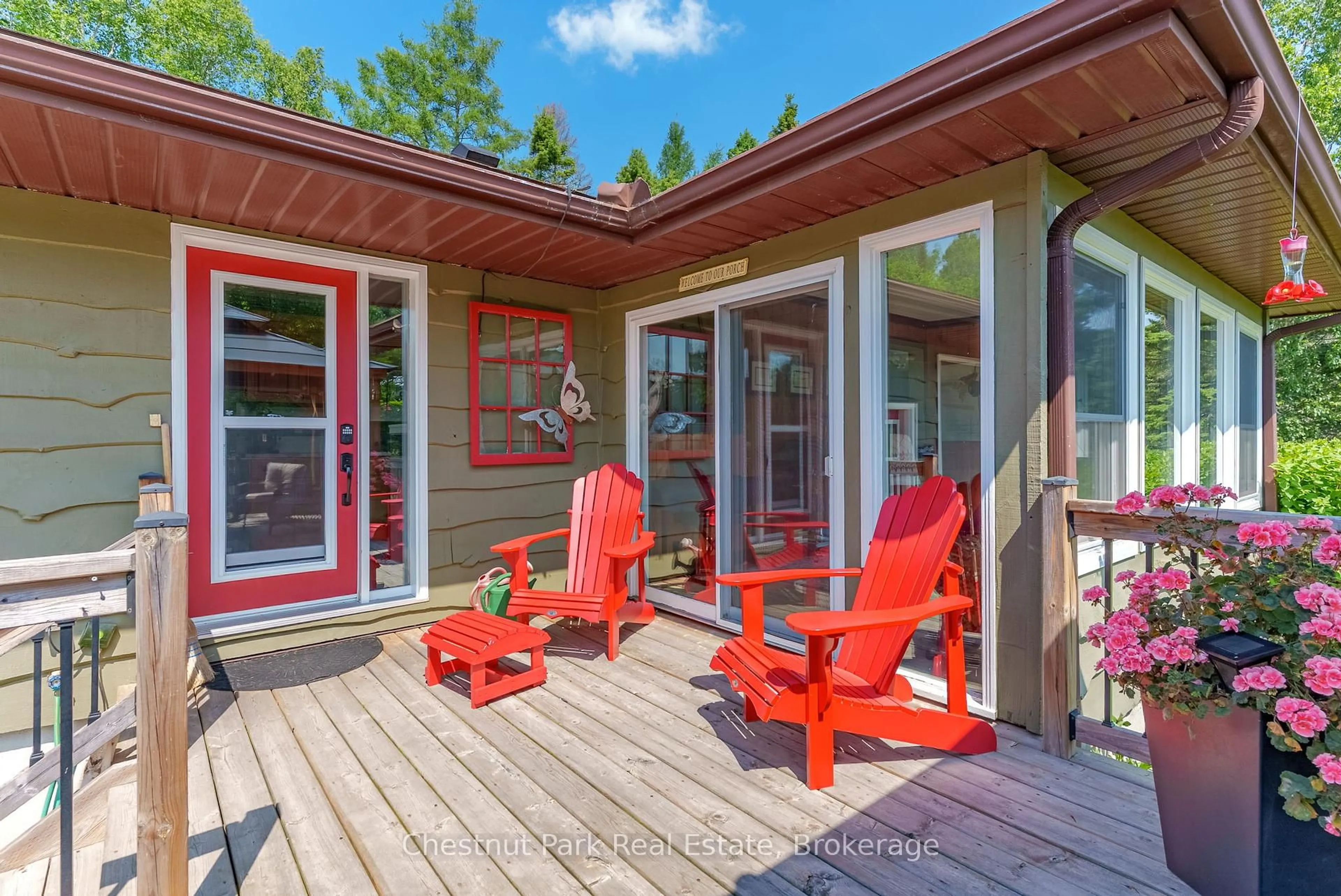 Patio, water/lake/river/ocean view for 272 Centre Rd, Parry Sound Remote Area Ontario P0A 1X0