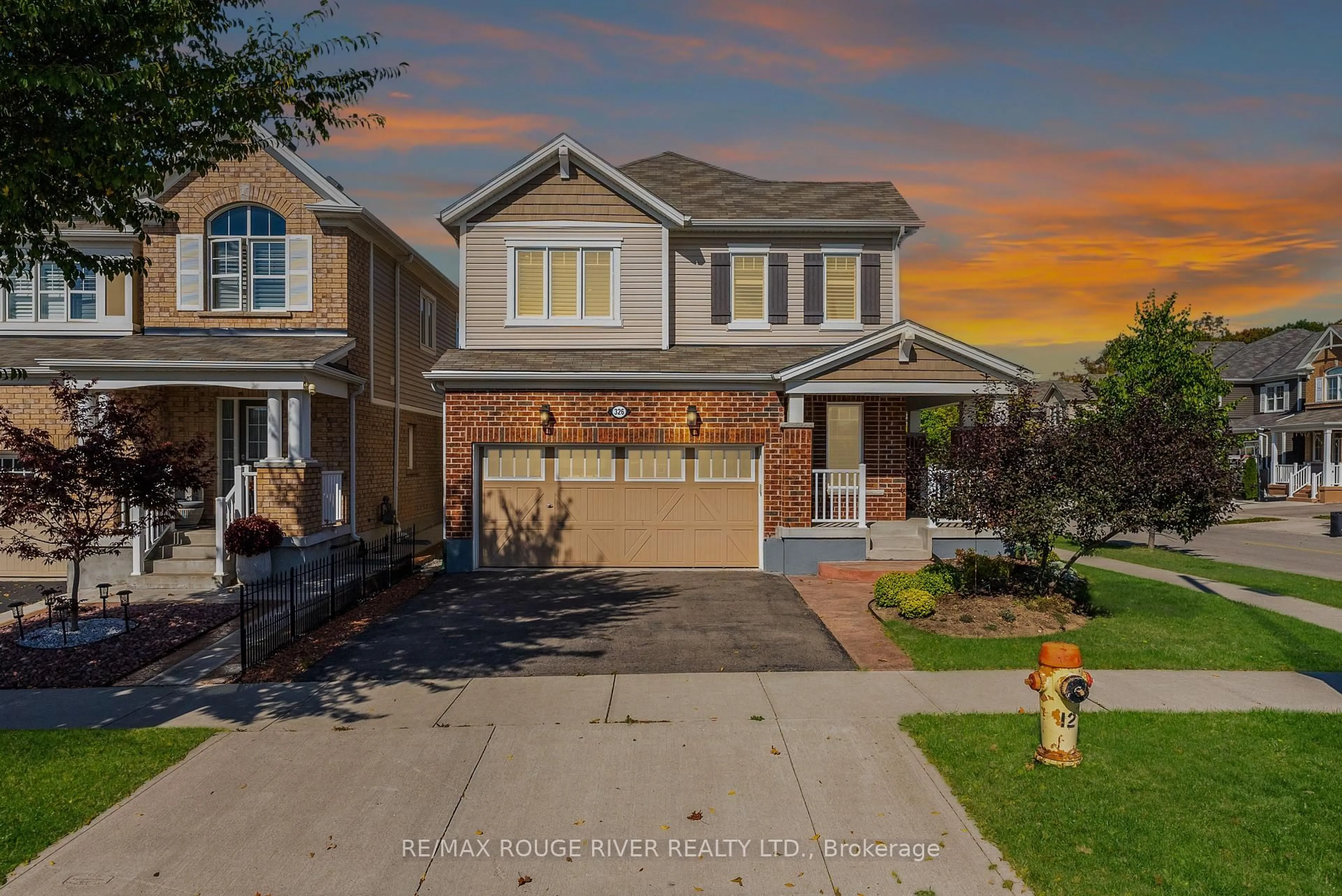 Home with brick exterior material, street for 326 Seabrook Dr, Kitchener Ontario N2R 0L8