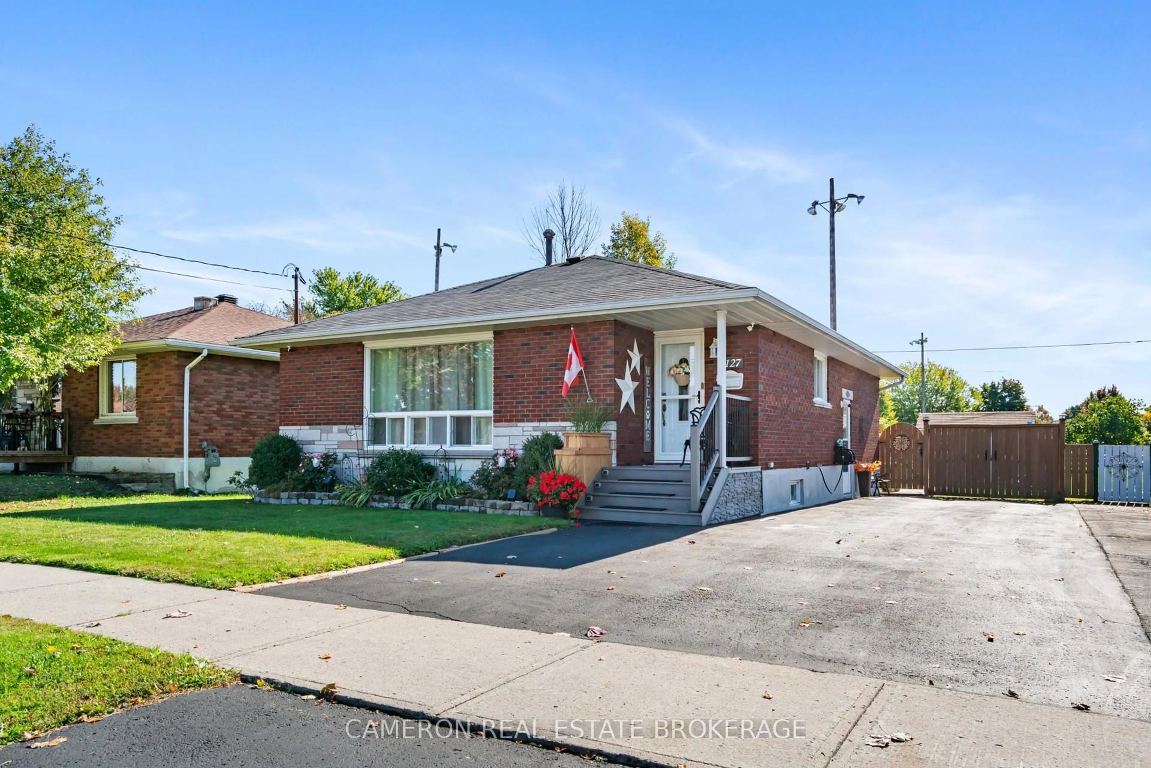 Home with brick exterior material, street for 1127 Fourth St, Cornwall Ontario K6H 2K5