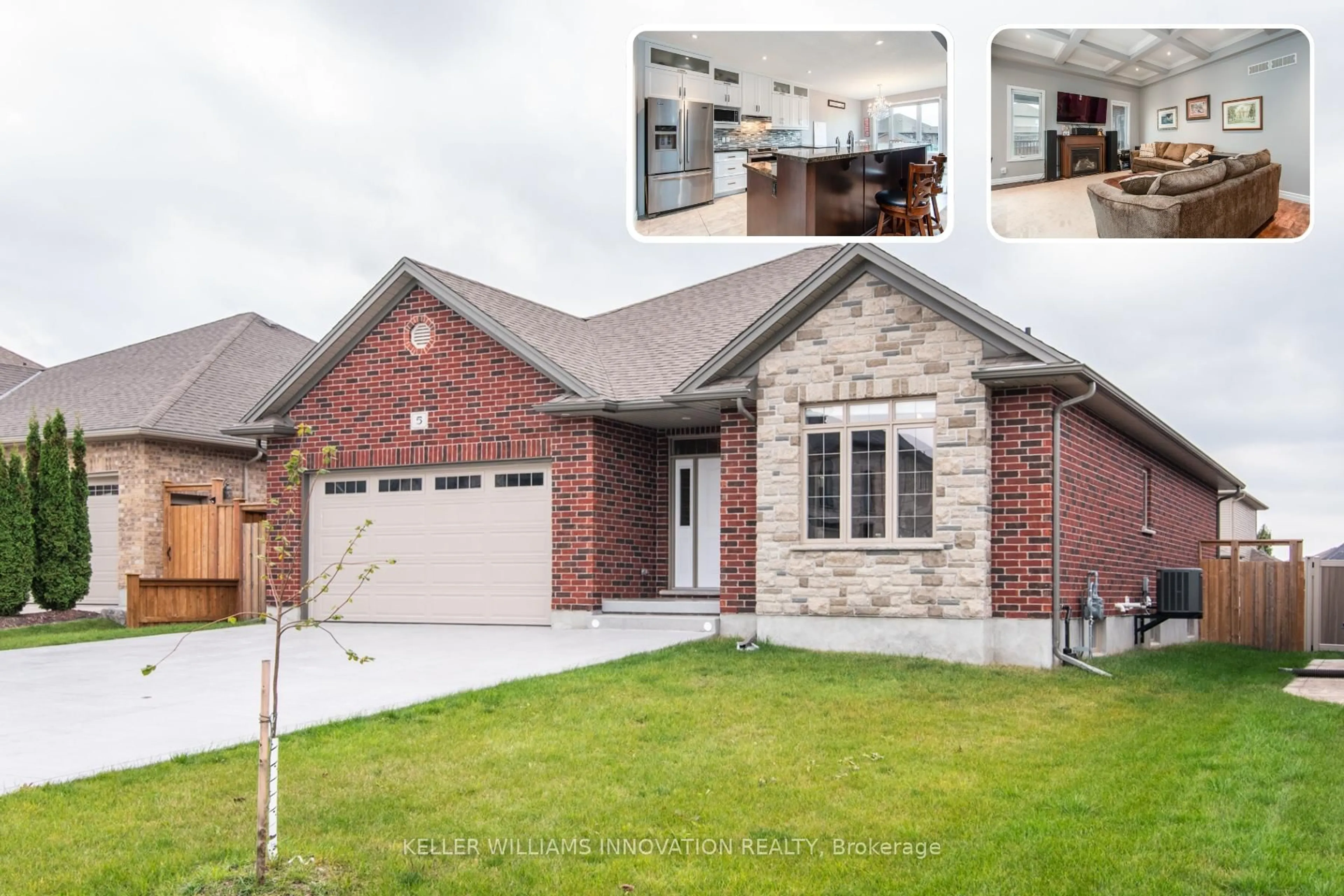 Home with brick exterior material, street for 5 JACK KOEHLER Lane, Wellesley Ontario N0B 2T0