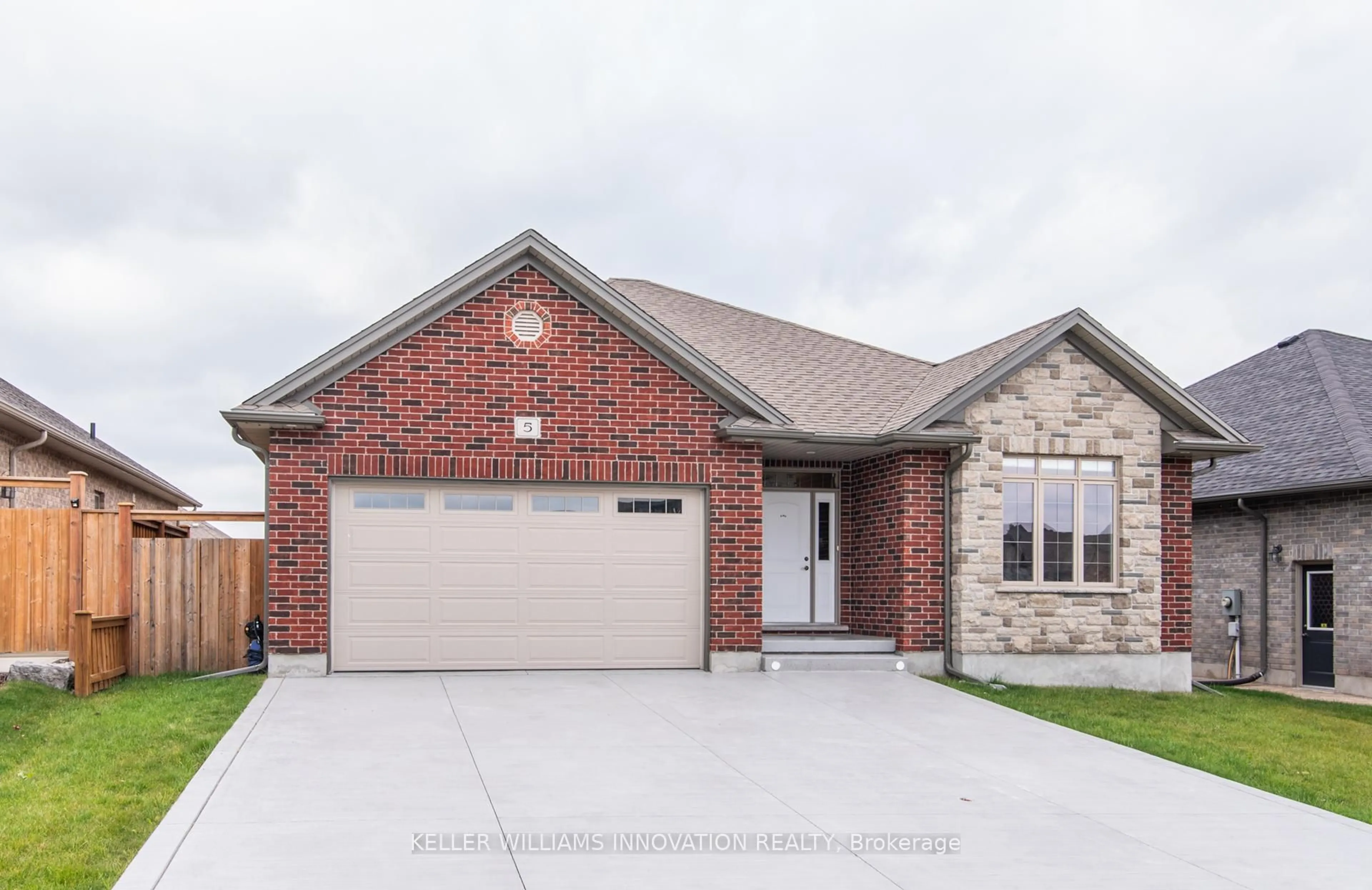 Home with brick exterior material, street for 5 JACK KOEHLER Lane, Wellesley Ontario N0B 2T0