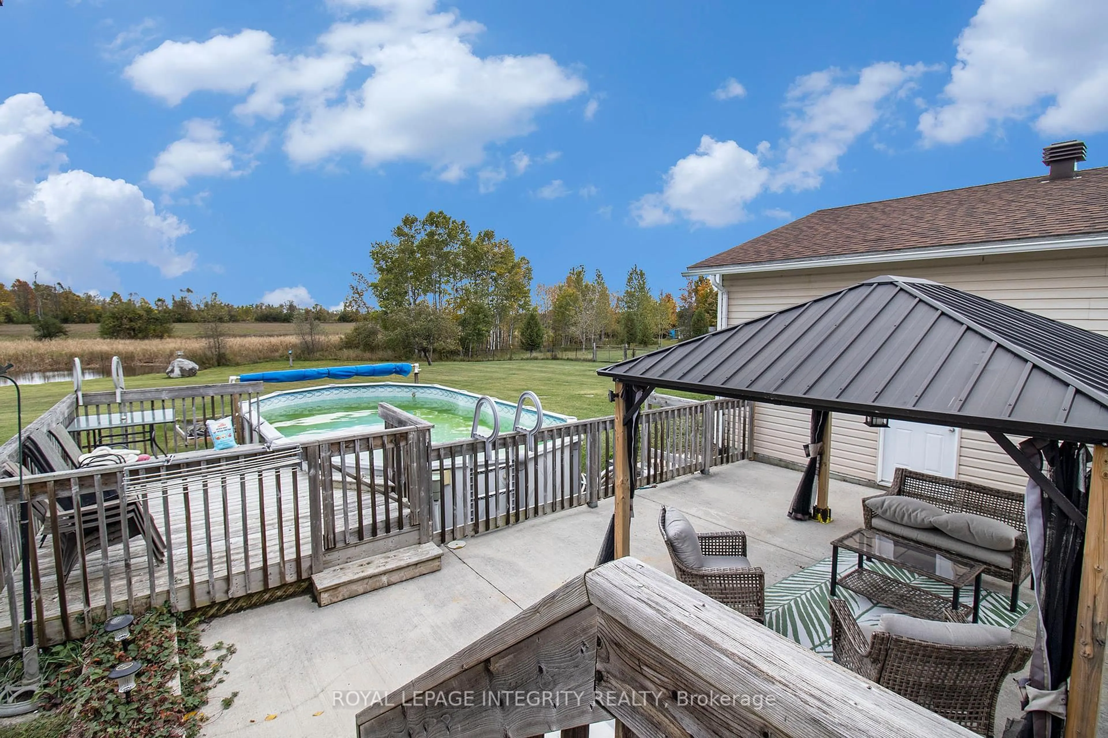 A pic from outside/outdoor area/front of a property/back of a property/a pic from drone, water/lake/river/ocean view for 699 Ferguson Falls Rd, Carleton Place Ontario K7C 0C5