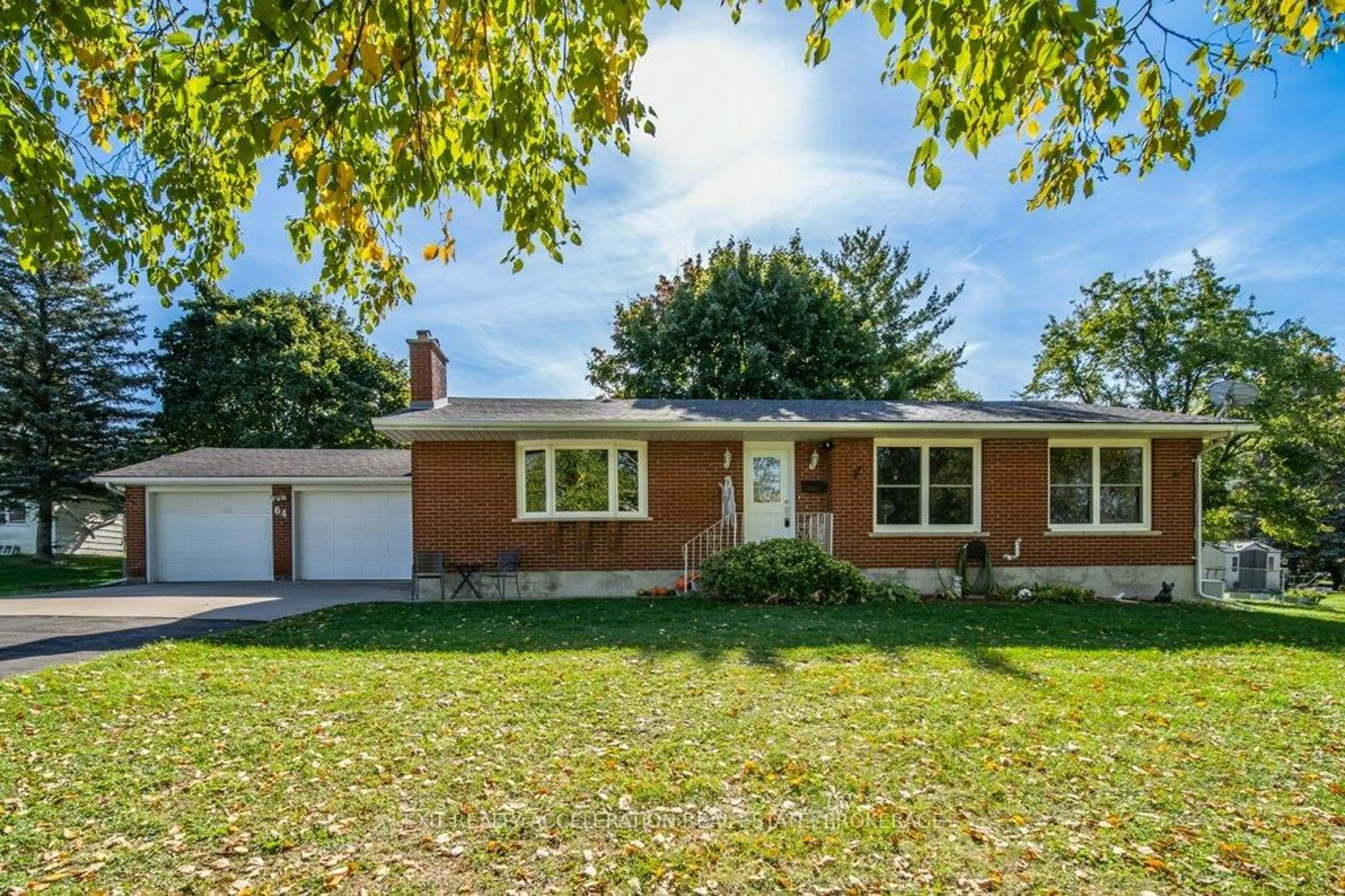 Home with brick exterior material, street for 64 River Rd, Greater Napanee Ontario K7R 3H4