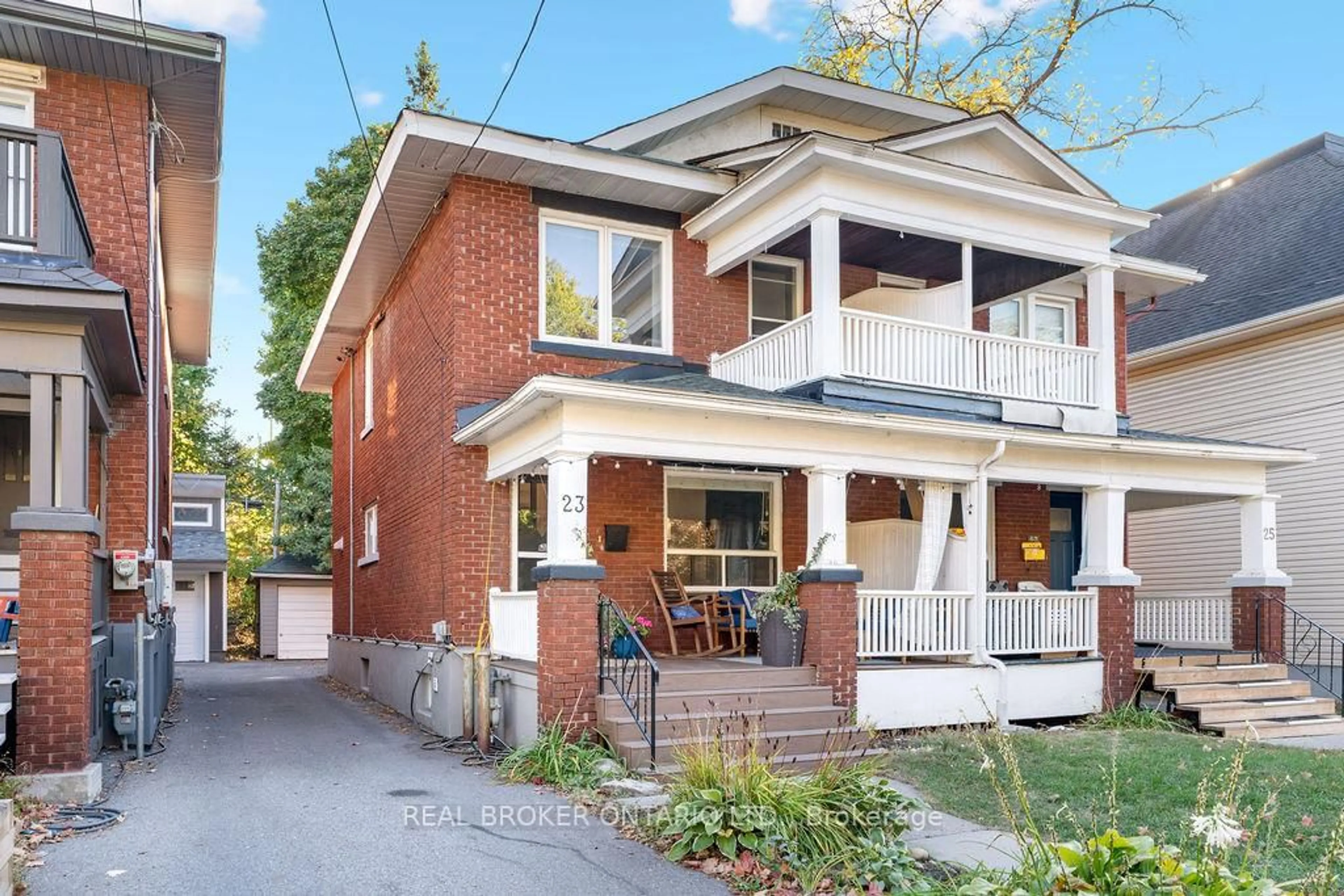 Home with brick exterior material, street for 23 Lakeview Terr, Ottawa Ontario K1S 3H3