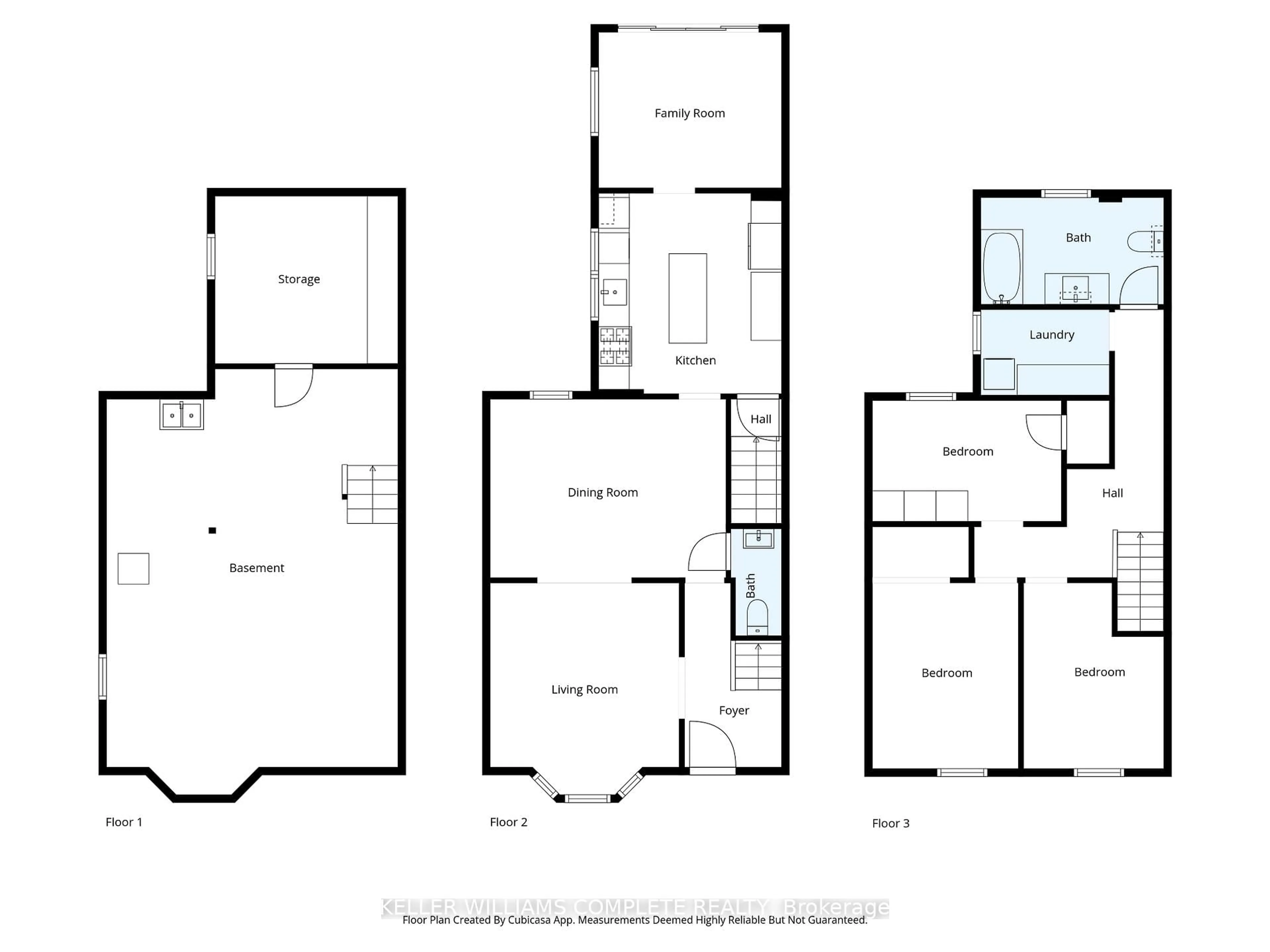 Floor plan for 48 Liberty St, Hamilton Ontario L8N 2N6