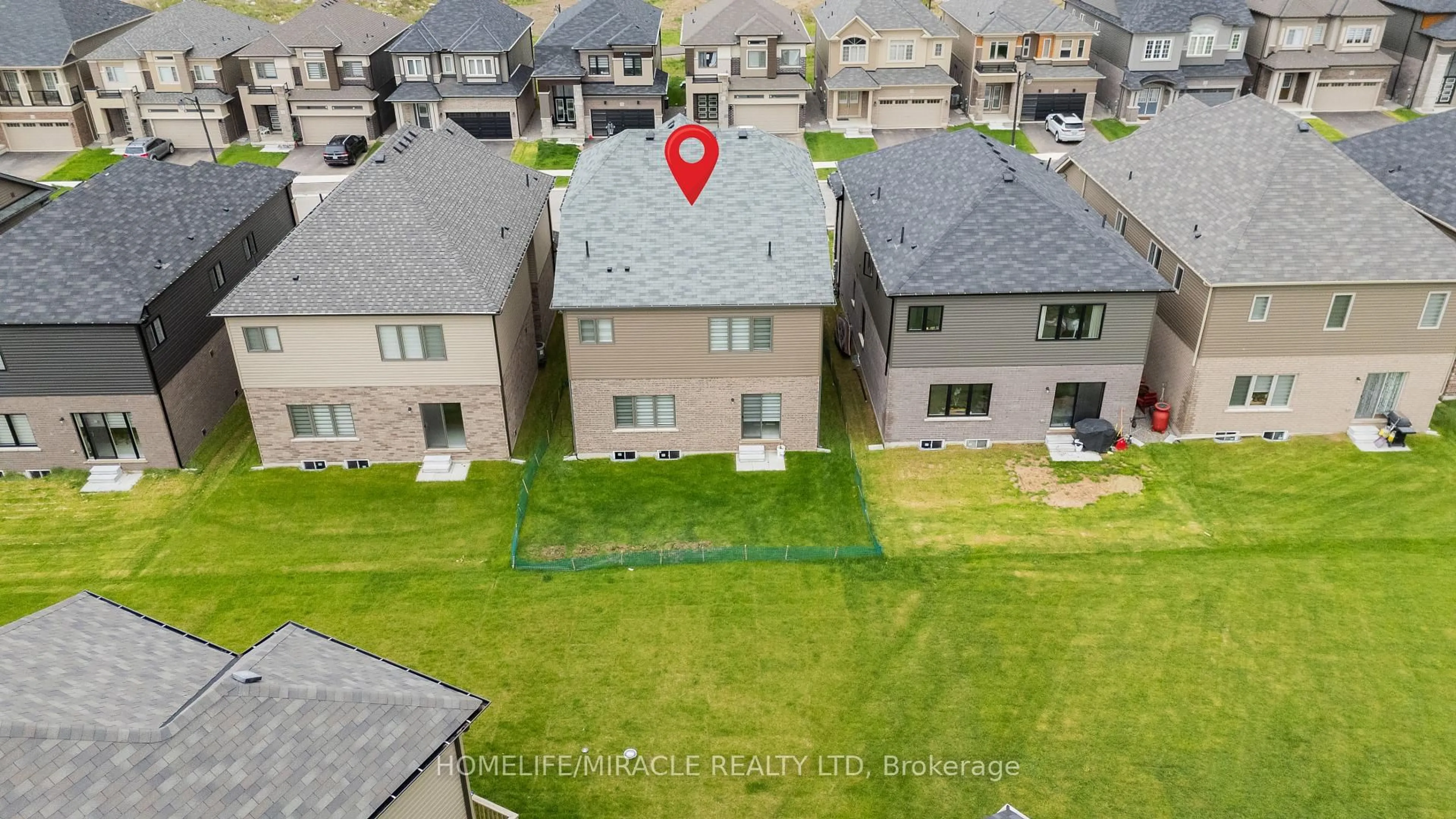 A pic from outside/outdoor area/front of a property/back of a property/a pic from drone, street for 75 Hitchman St, Brant Ontario N3L 0M1