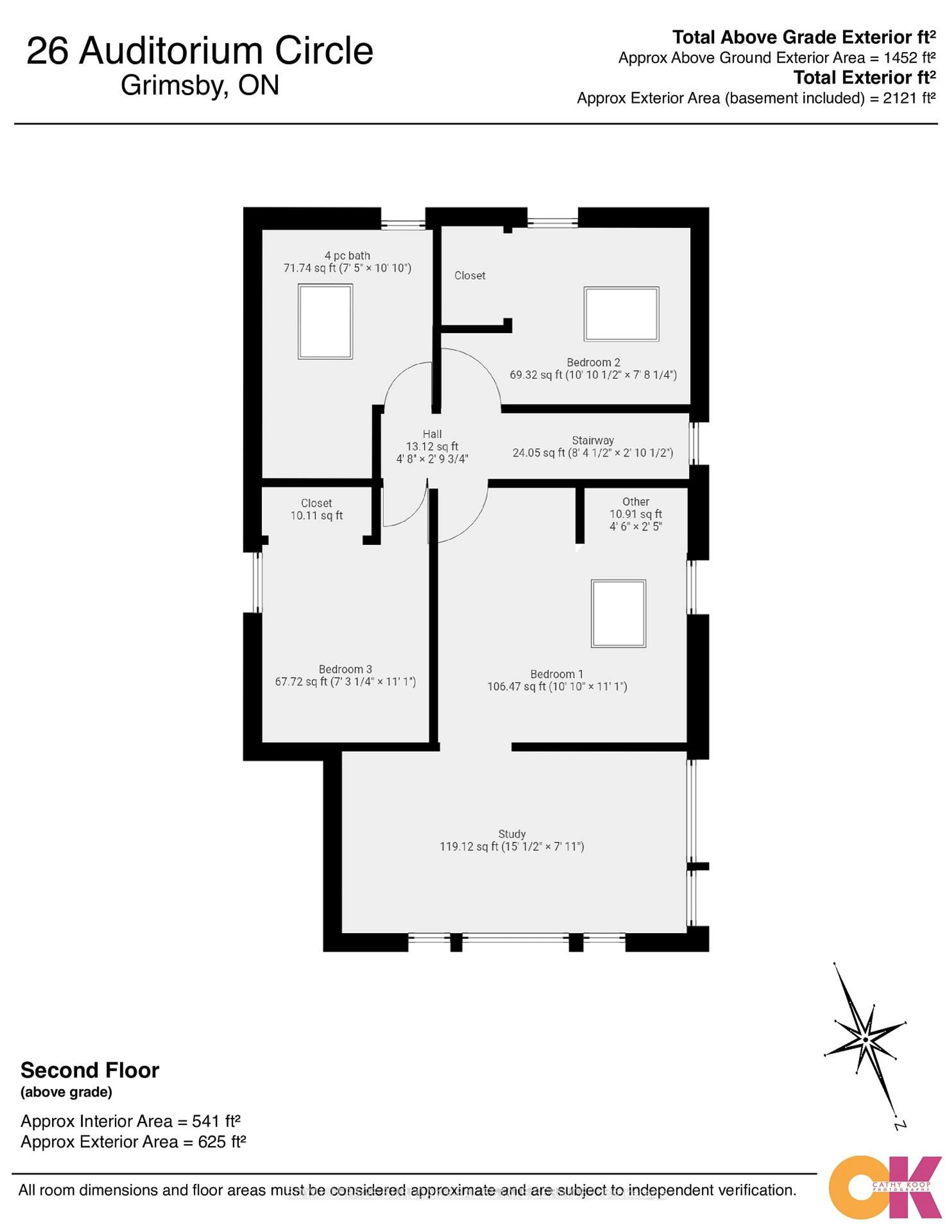 Floor plan for 26 Auditorium Circ, Grimsby Ontario L3M 2R5