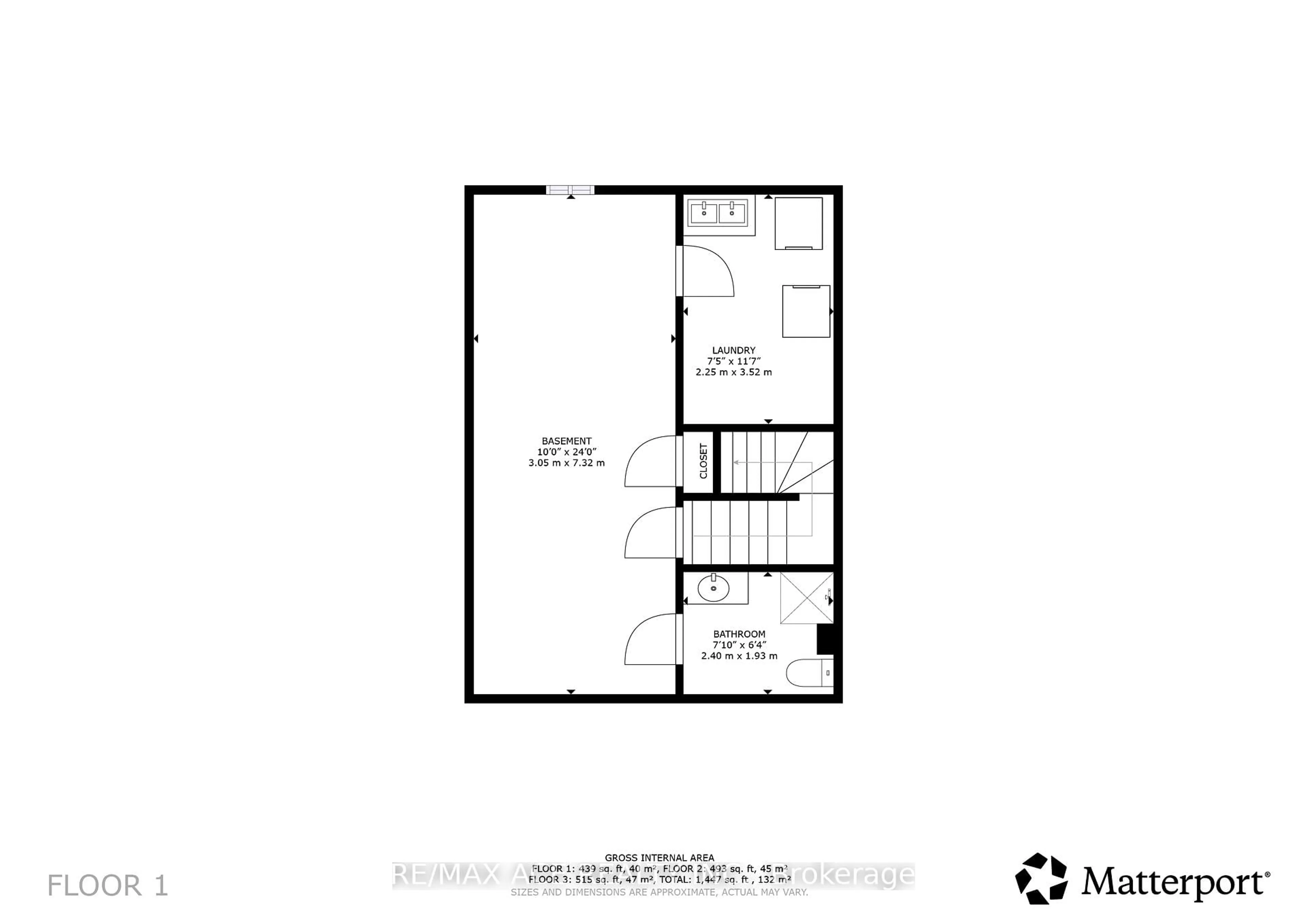 Floor plan for 841 Deveron Cres, London South Ontario N5Z 5B4