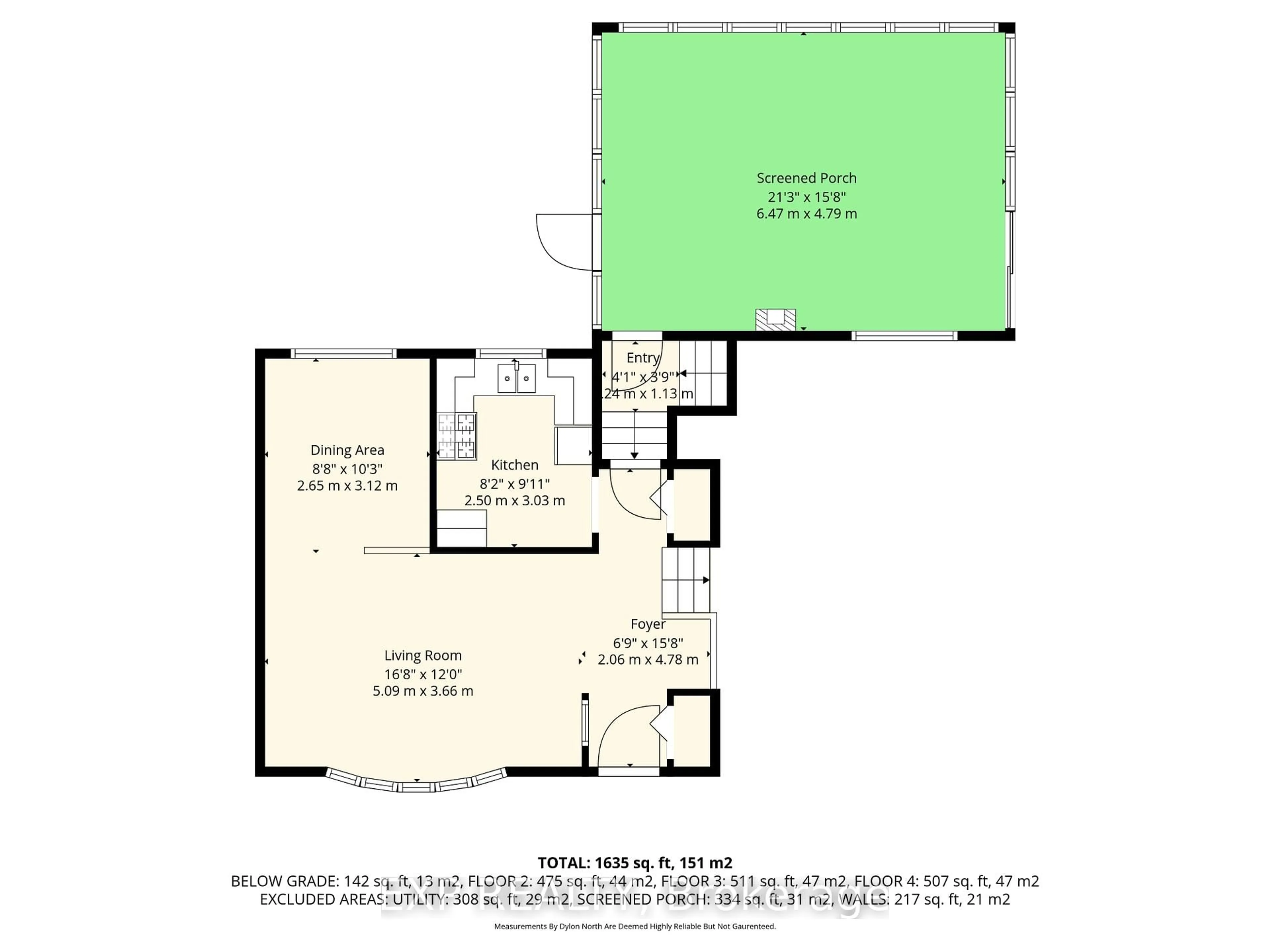 Floor plan for 628 Scott St, St. Catharines Ontario L2M 3X8