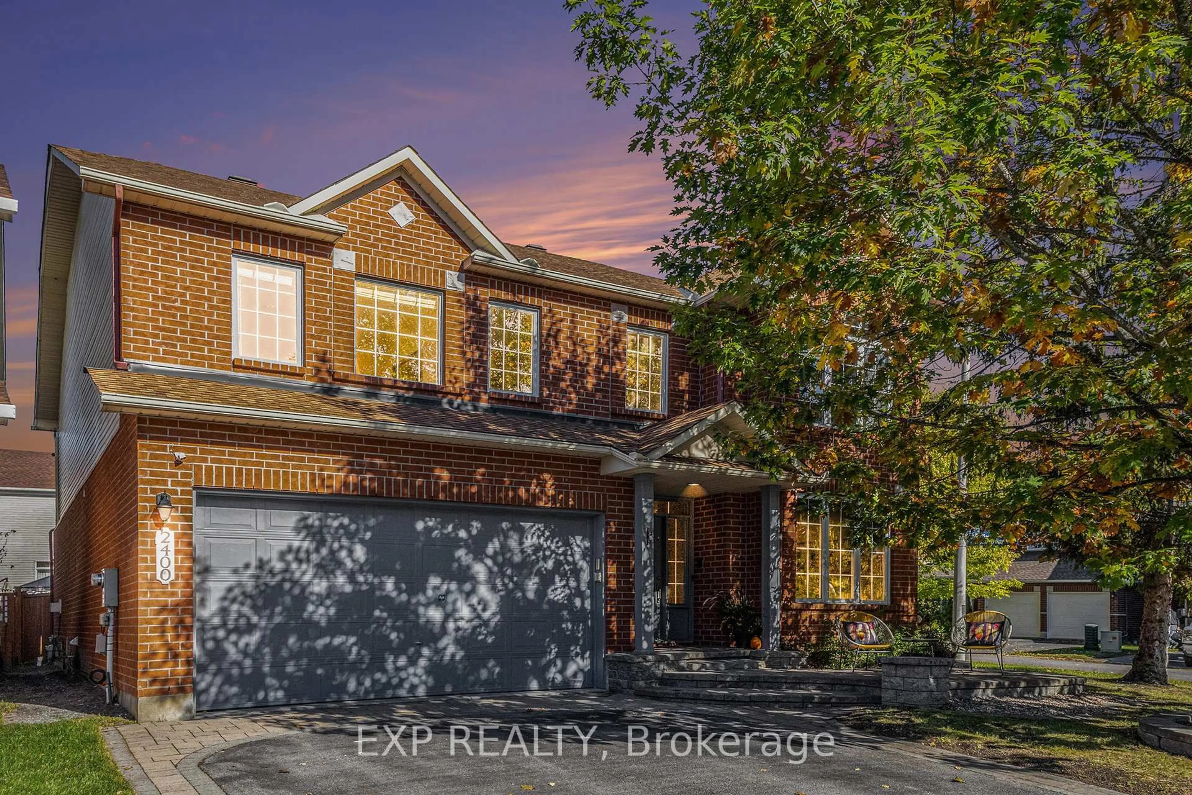Home with brick exterior material, street for 2400 Des Pruches Ave, Ottawa Ontario K1W 1K5