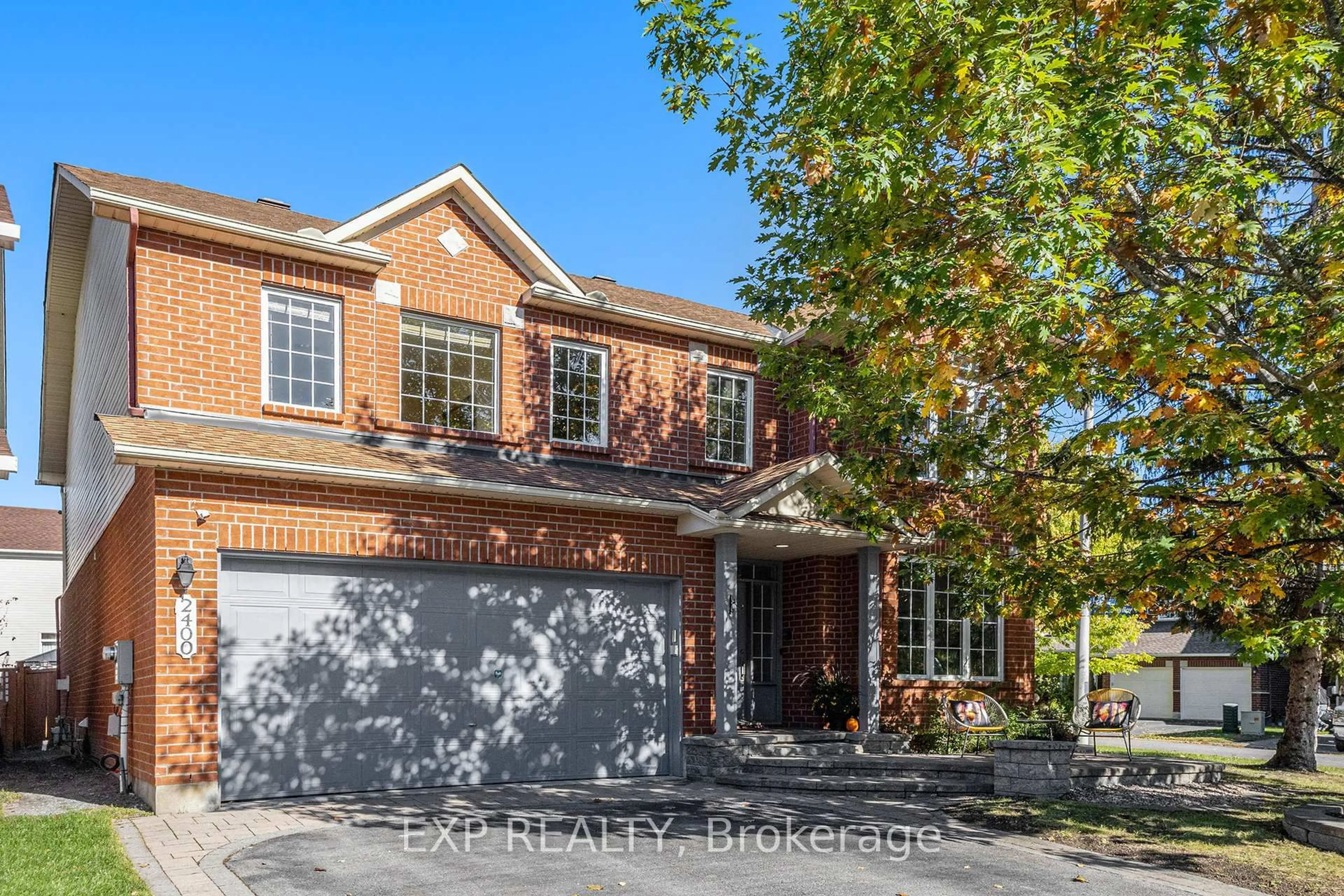 Home with brick exterior material, street for 2400 Des Pruches Ave, Ottawa Ontario K1W 1K5