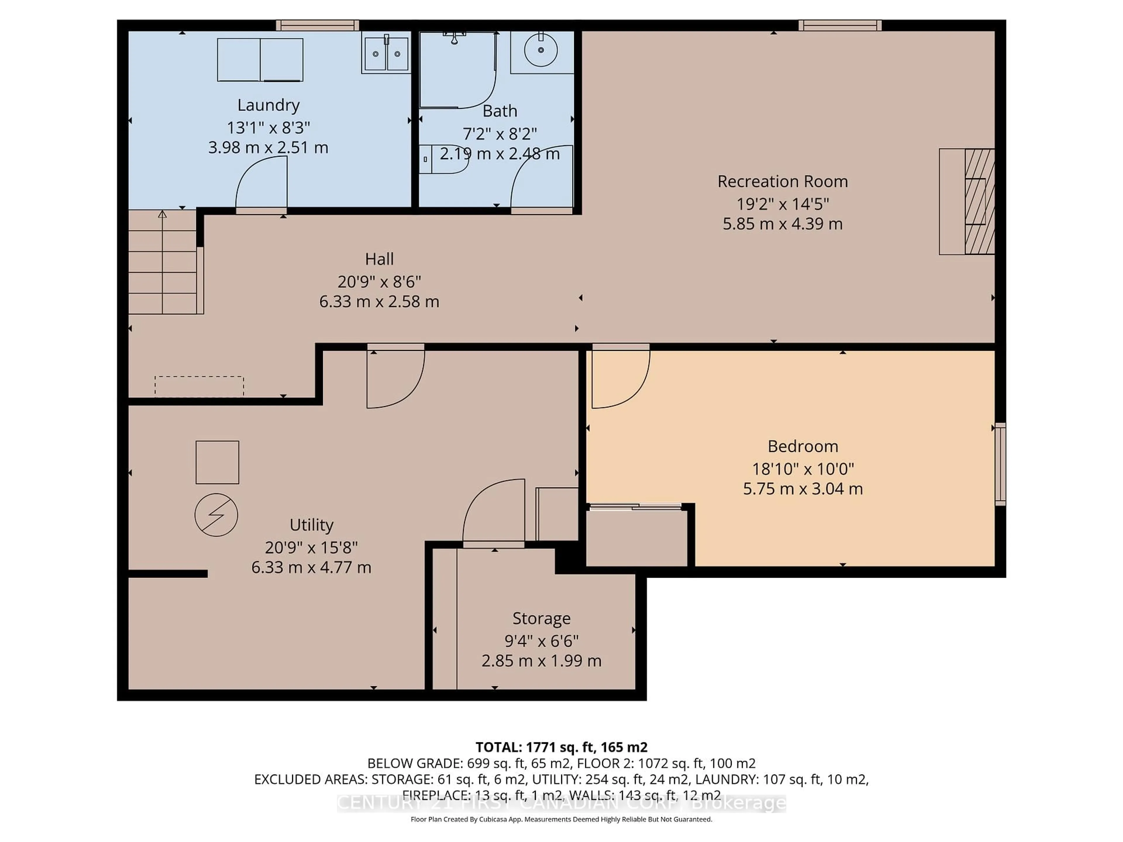 Floor plan for 86 Mcleod Cres, London North Ontario N5X 1S8