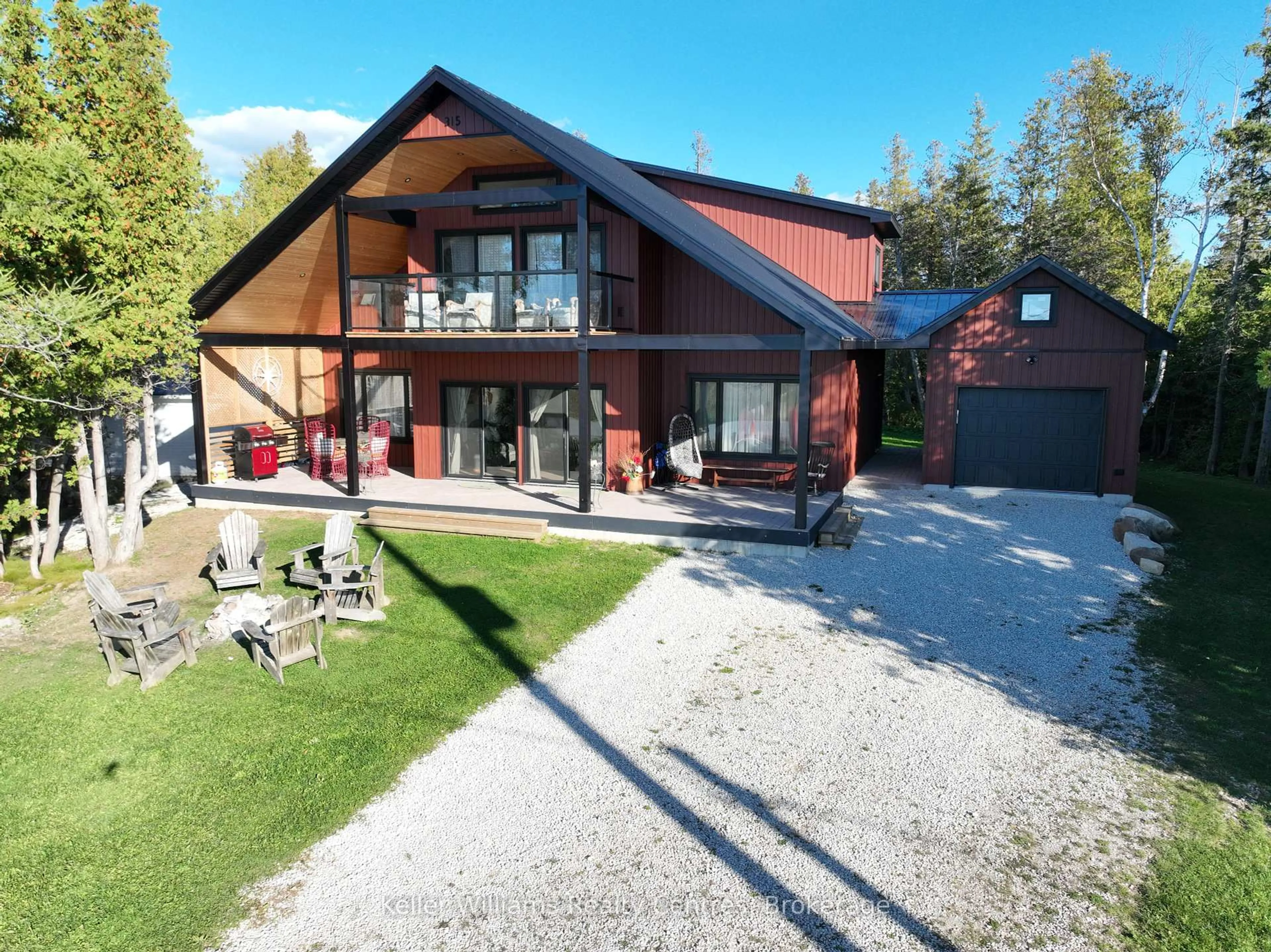 Home with brick exterior material, unknown for 315 SHORELINE Ave, South Bruce Peninsula Ontario N0H 2T0