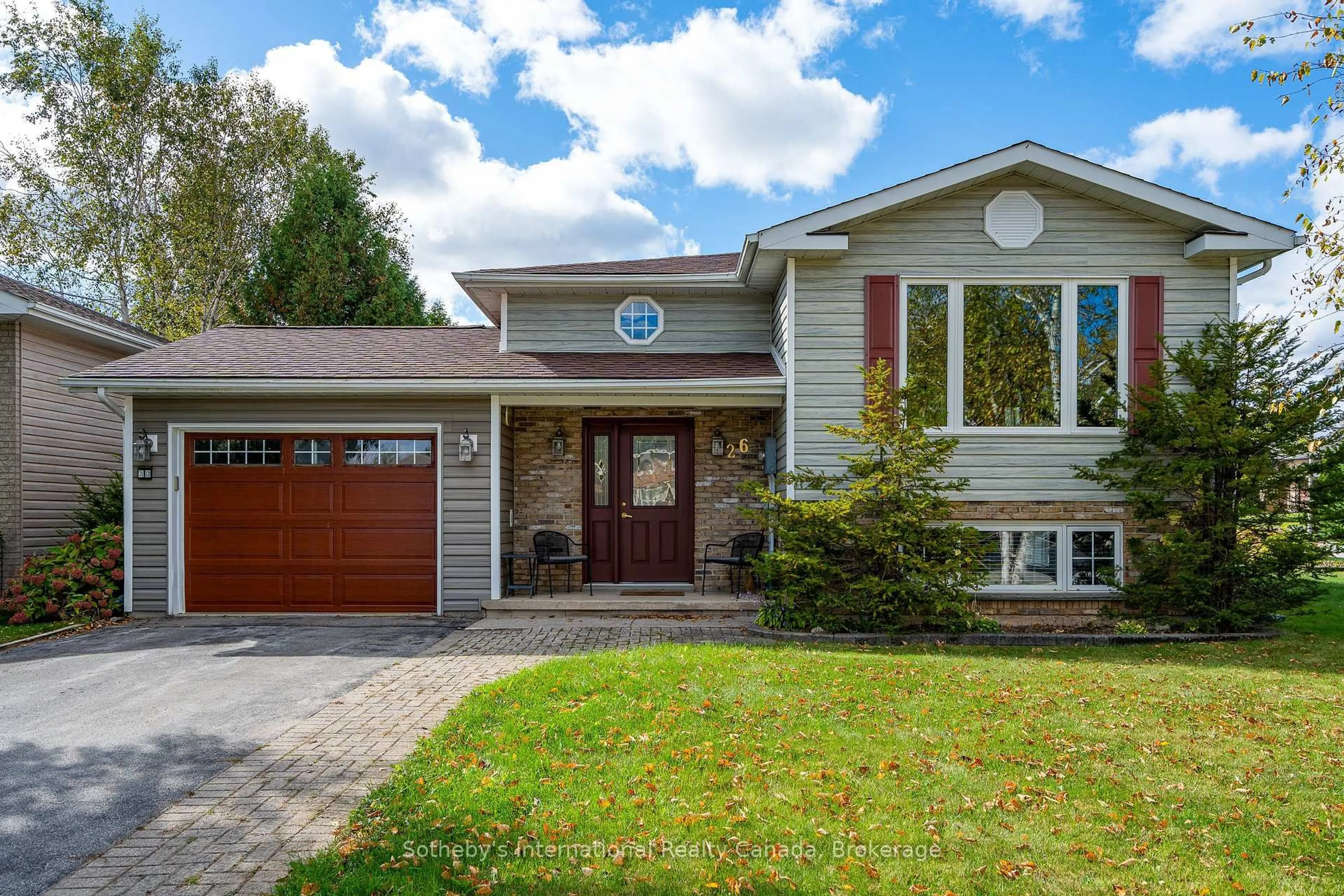 Home with brick exterior material, street for 26 Country Cres, Meaford Ontario N4L 1L7