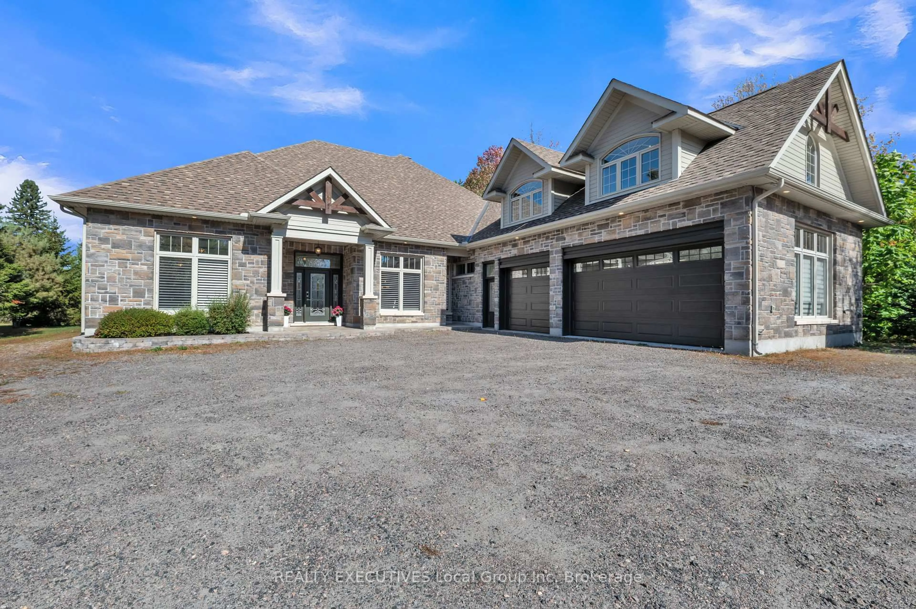Home with brick exterior material, street for 34 SUNRISE BAY Dr, Callander Ontario P0H 1H0