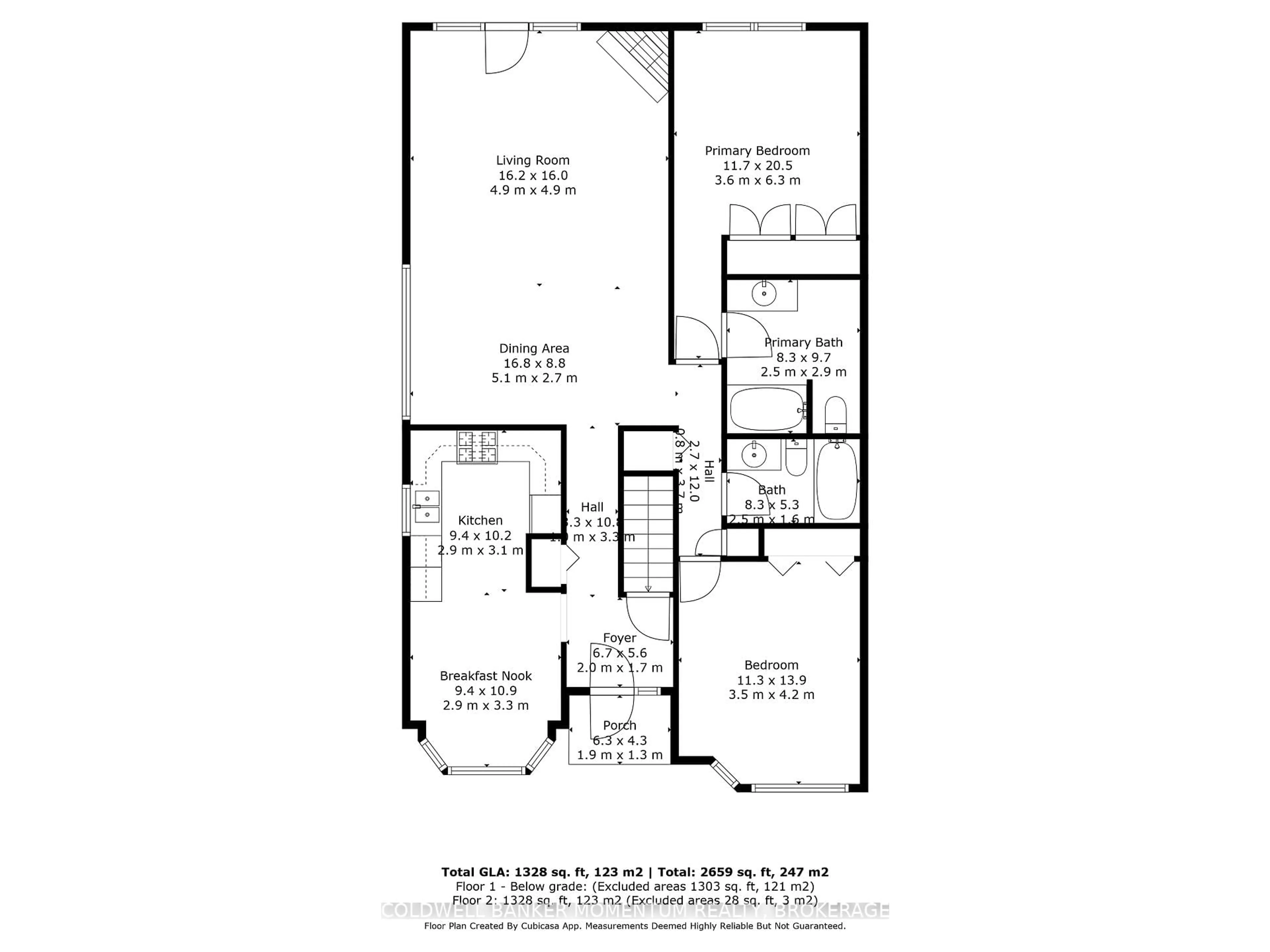Floor plan for 42 Donly Dr #11, Norfolk Ontario N3Y 5L2