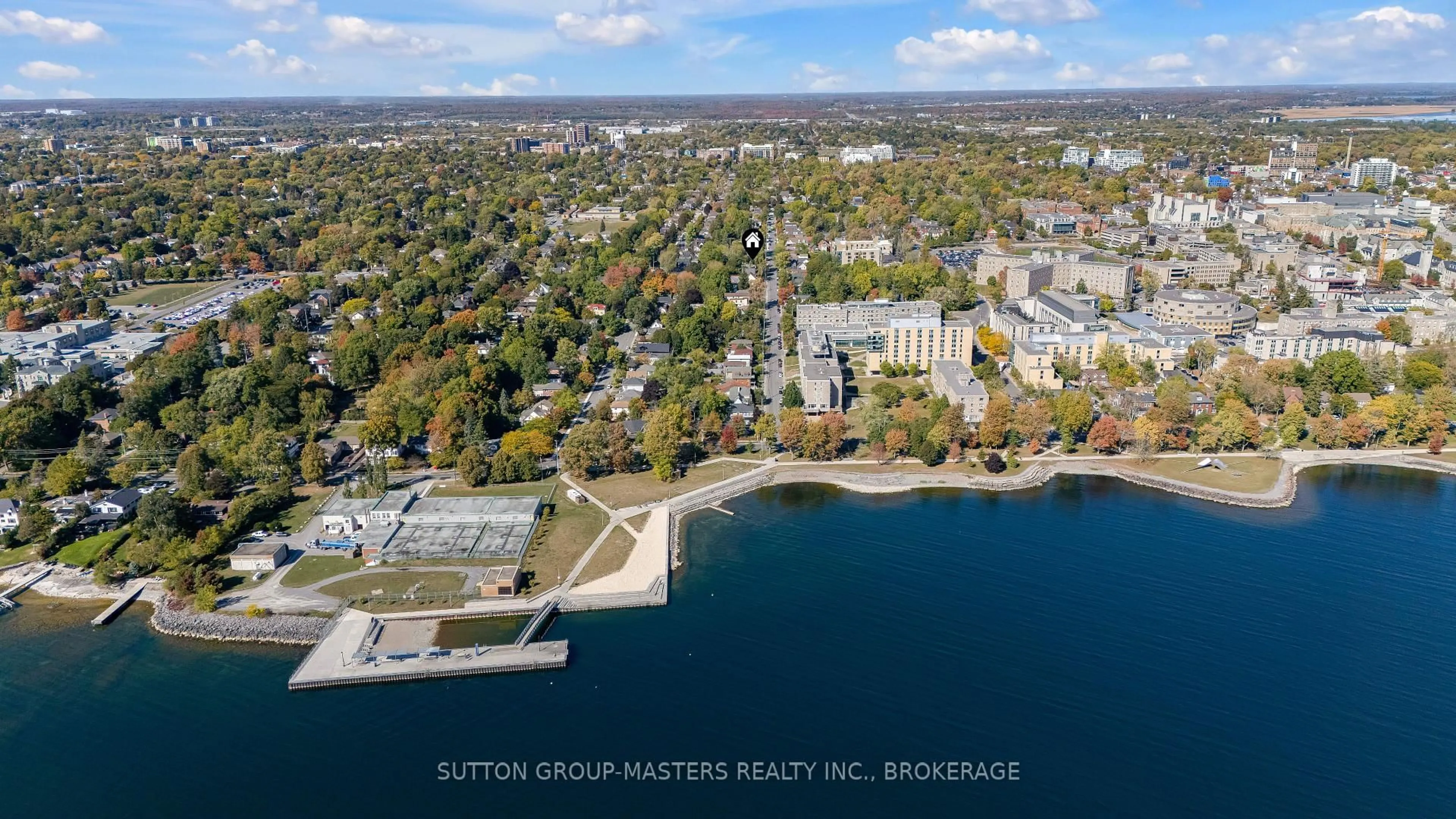 A pic from outside/outdoor area/front of a property/back of a property/a pic from drone, water/lake/river/ocean view for 146 Collingwood St, Kingston Ontario K7L 3X5