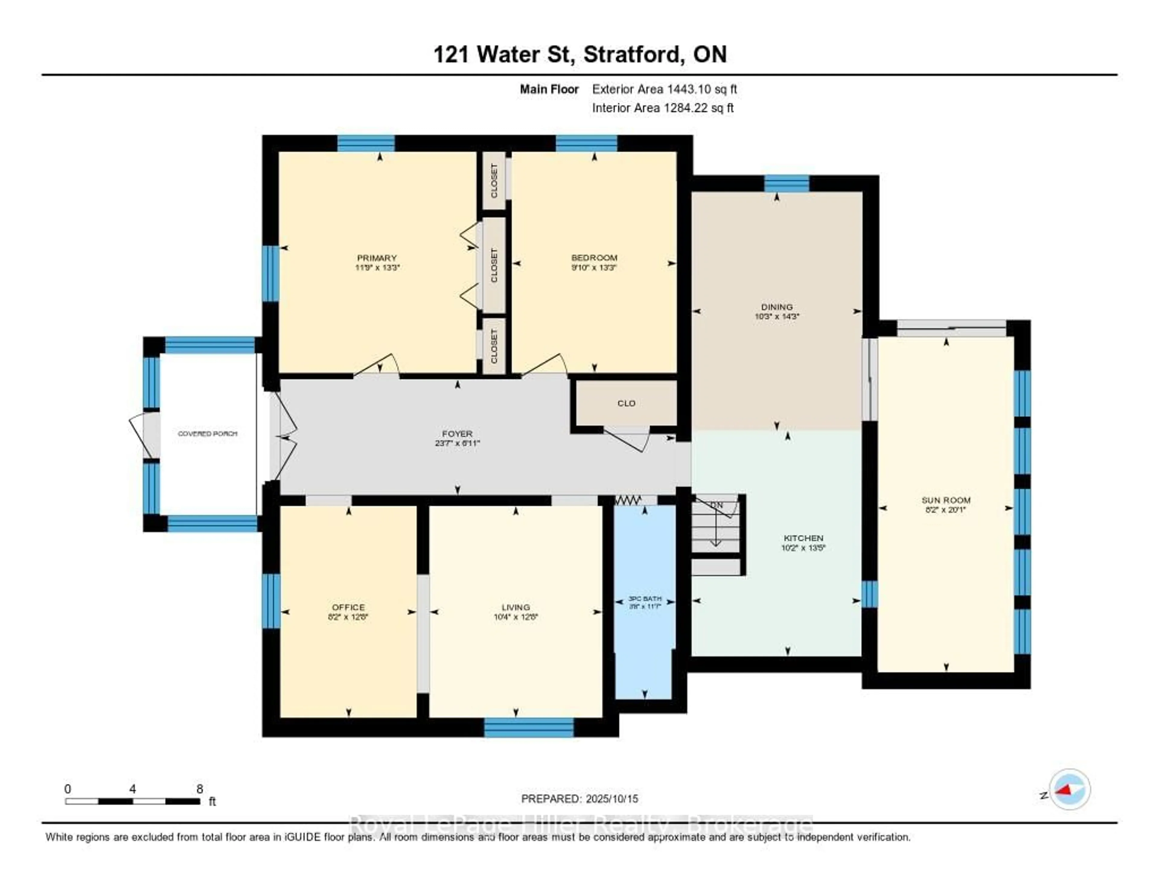 Floor plan for 121 Water St, Stratford Ontario N5A 3C3