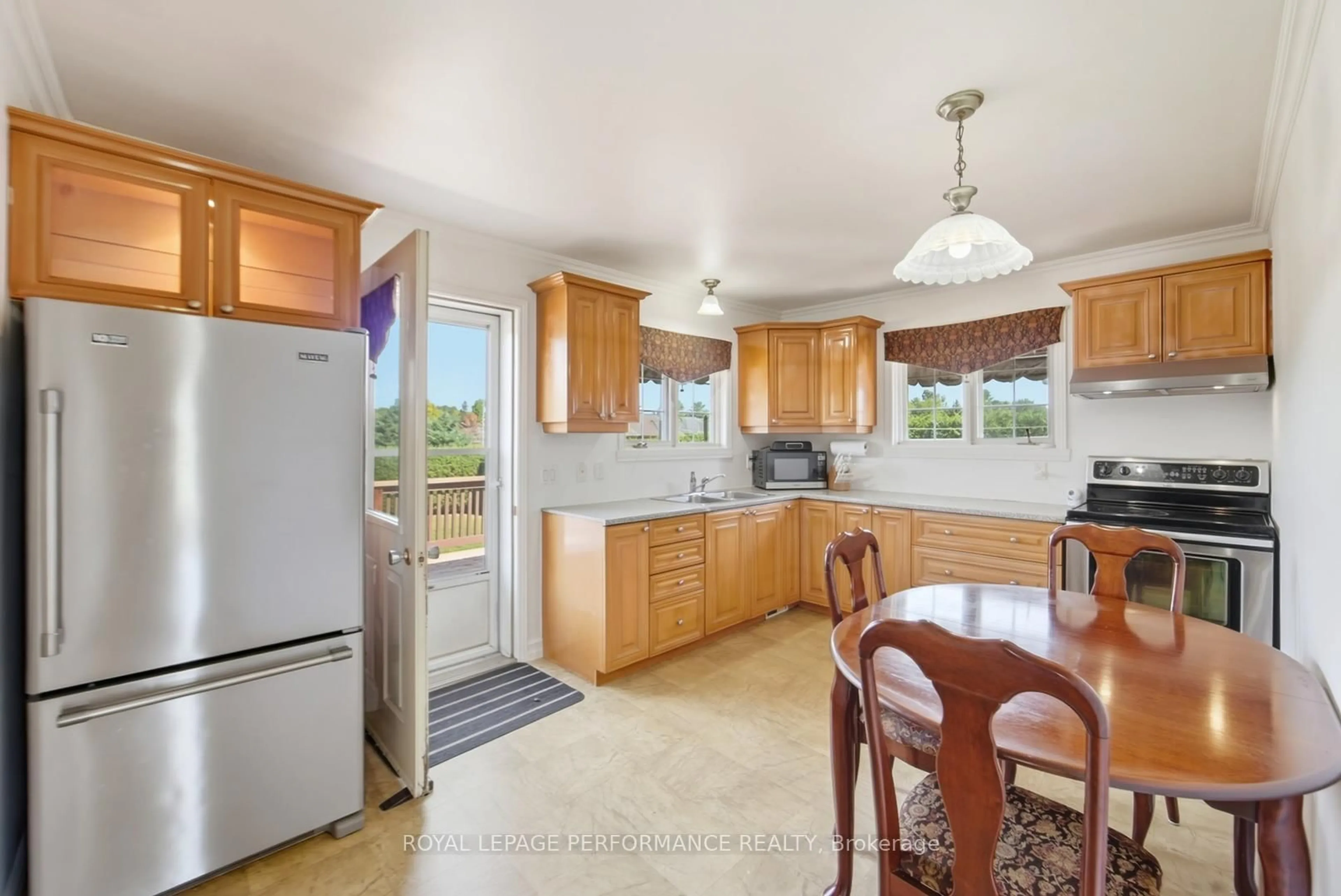 Standard kitchen, ceramic/tile floor for 50 Front Rd, Champlain Ontario K0B 1K0
