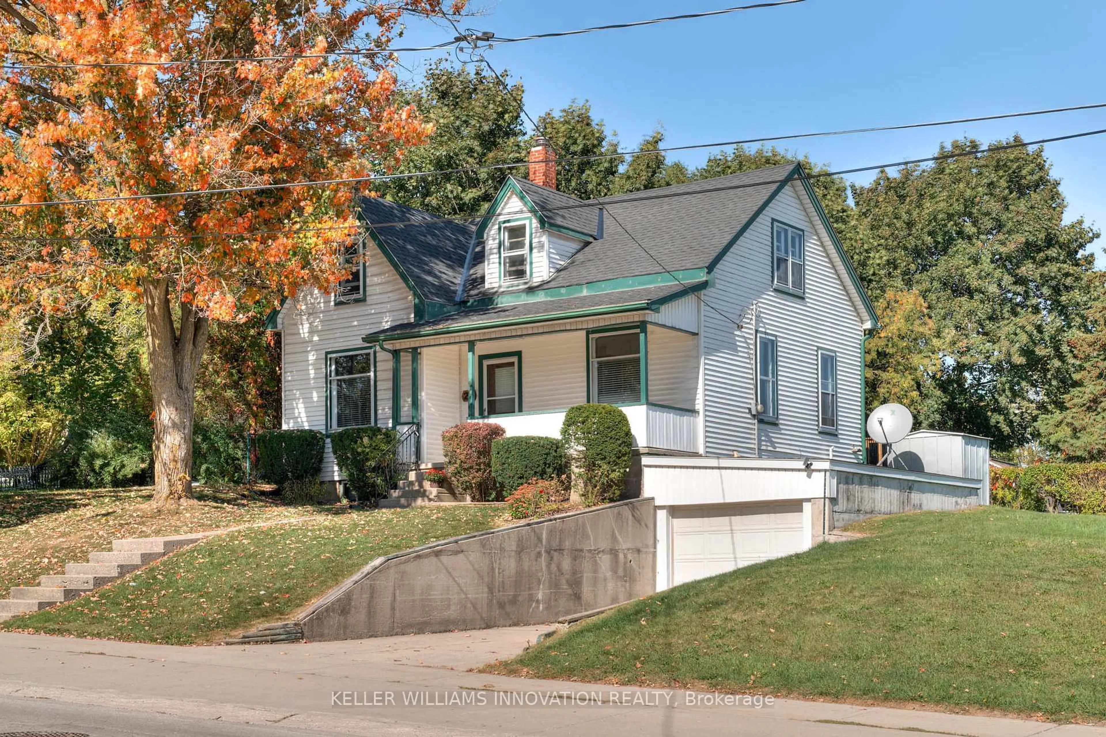 Home with vinyl exterior material, street for 21 Huron Rd, West Perth Ontario N0K 1N0