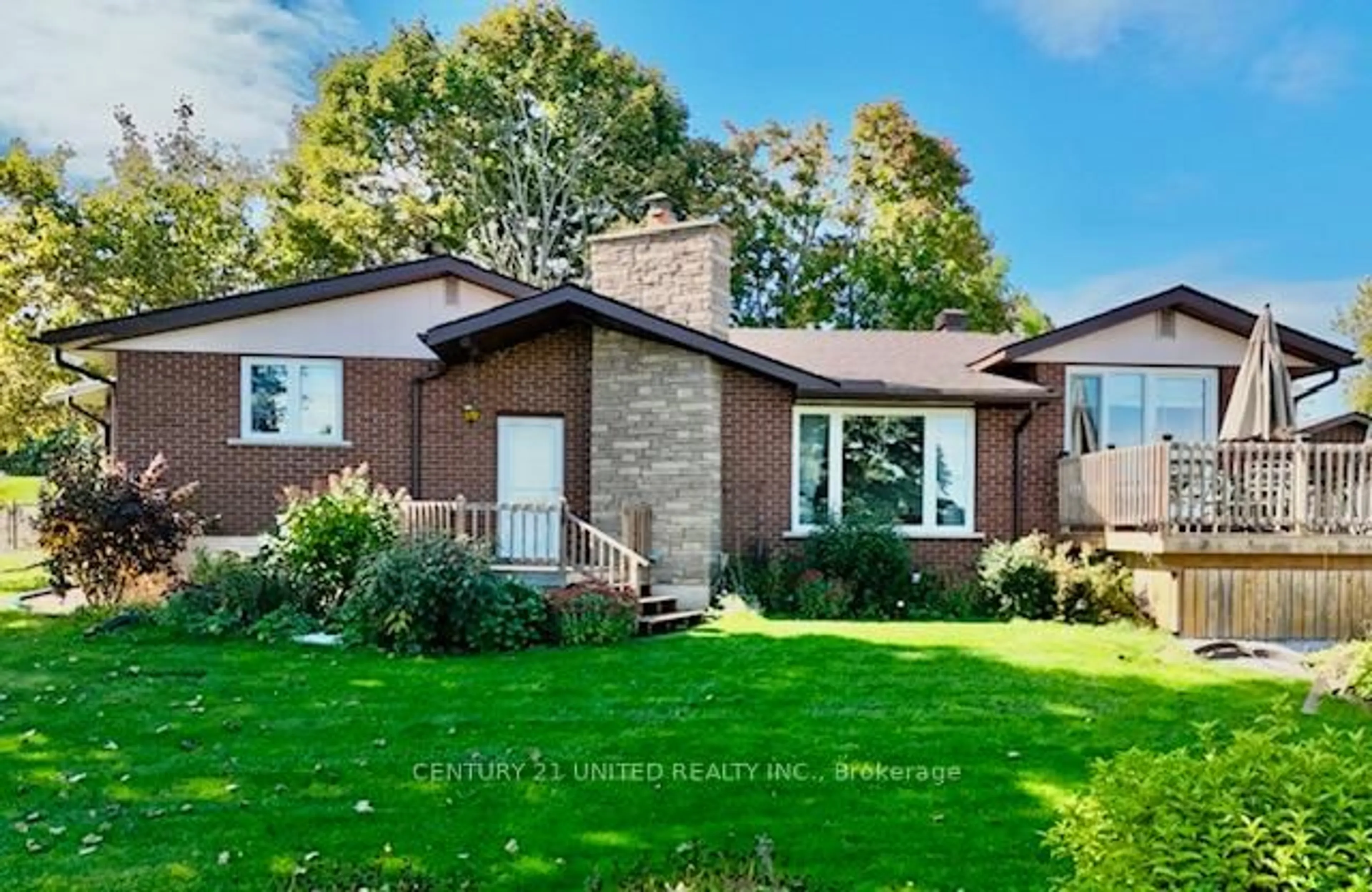 Home with brick exterior material, street for 842 Frank Hill Rd, Kawartha Lakes Ontario K9J 6X3