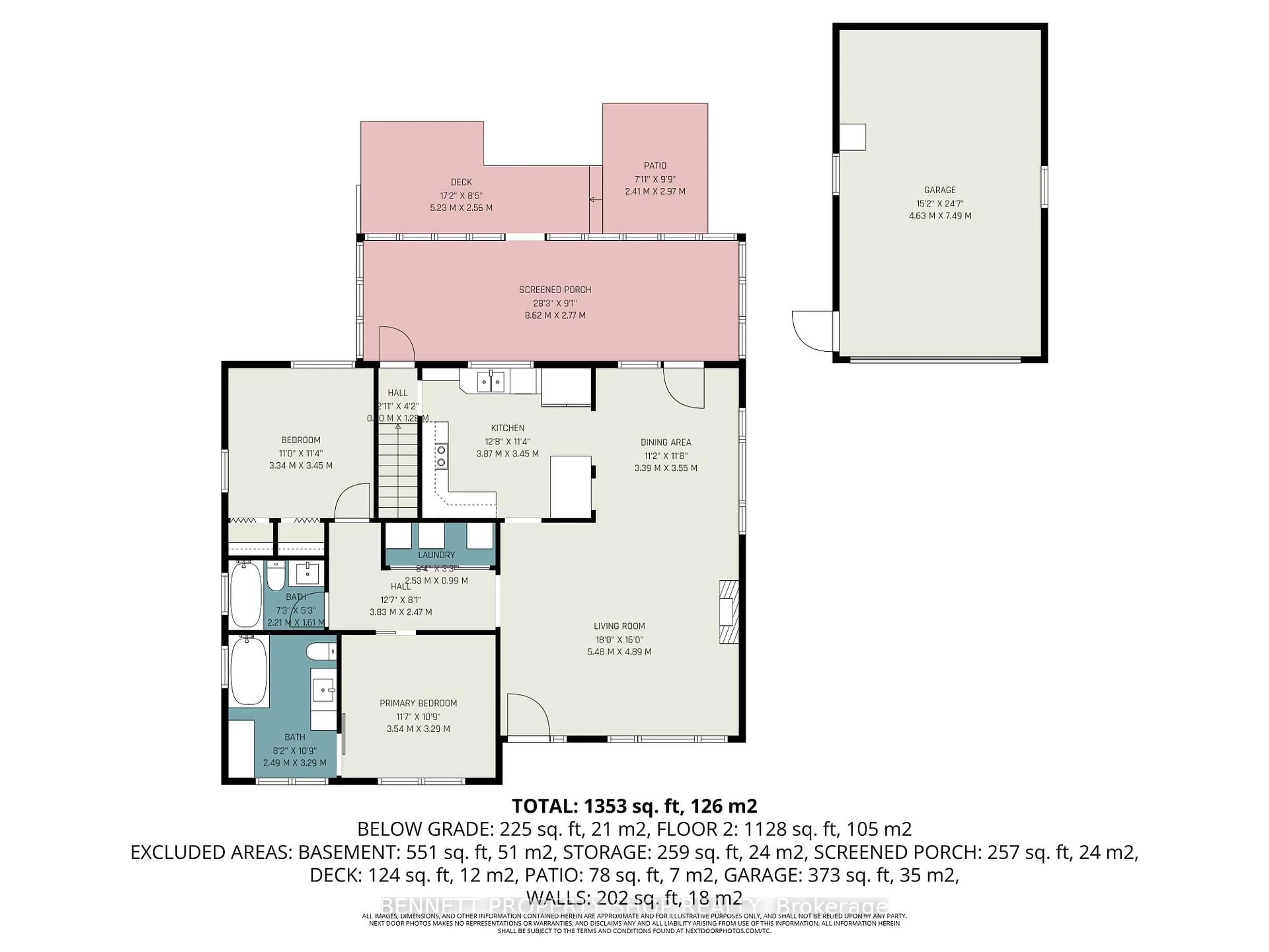 Floor plan for 1109 Edward St, Manotick Ontario K4M 1G8