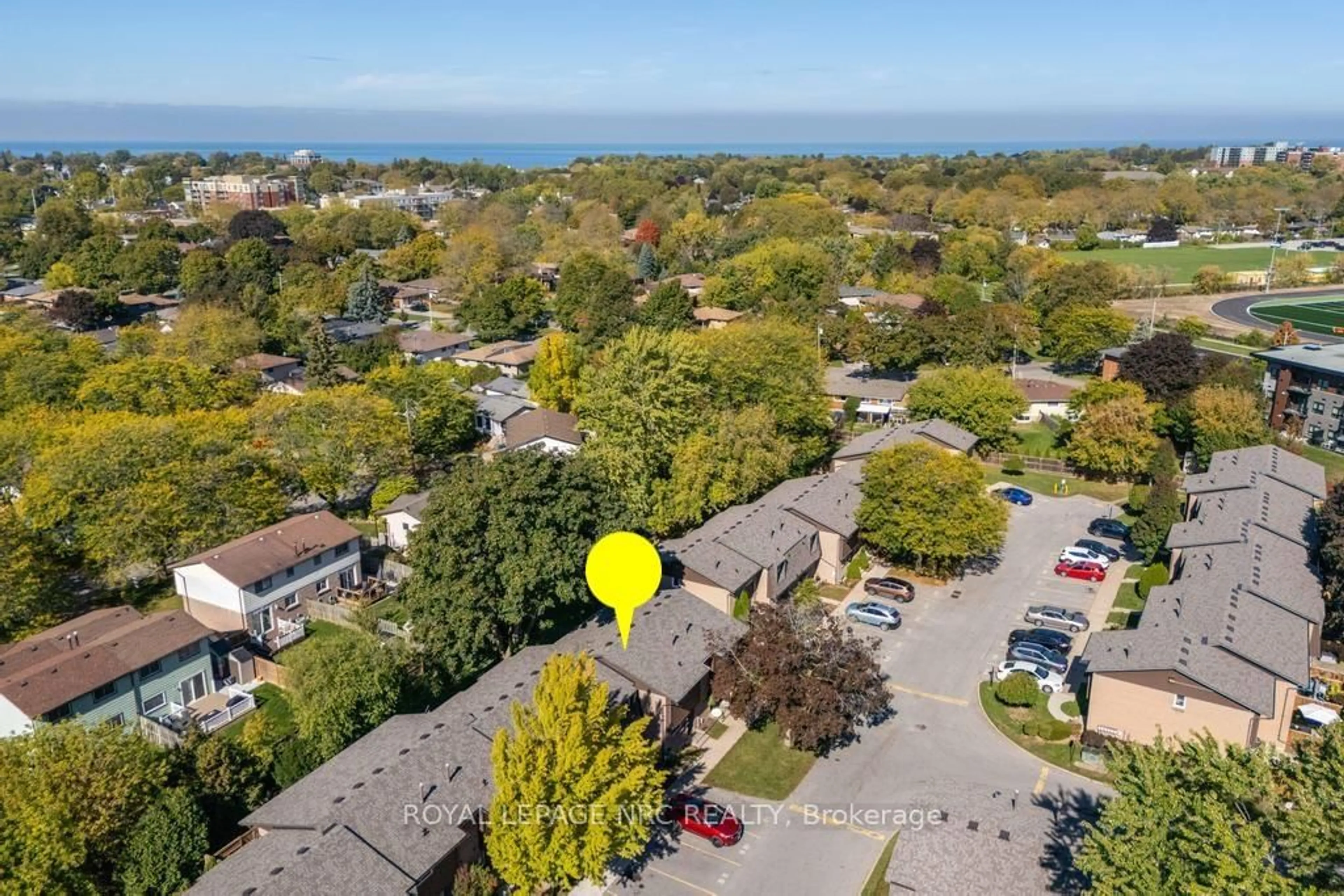 A pic from outside/outdoor area/front of a property/back of a property/a pic from drone, street for 151 Linwell Rd #40, St. Catharines Ontario L2N 6P3