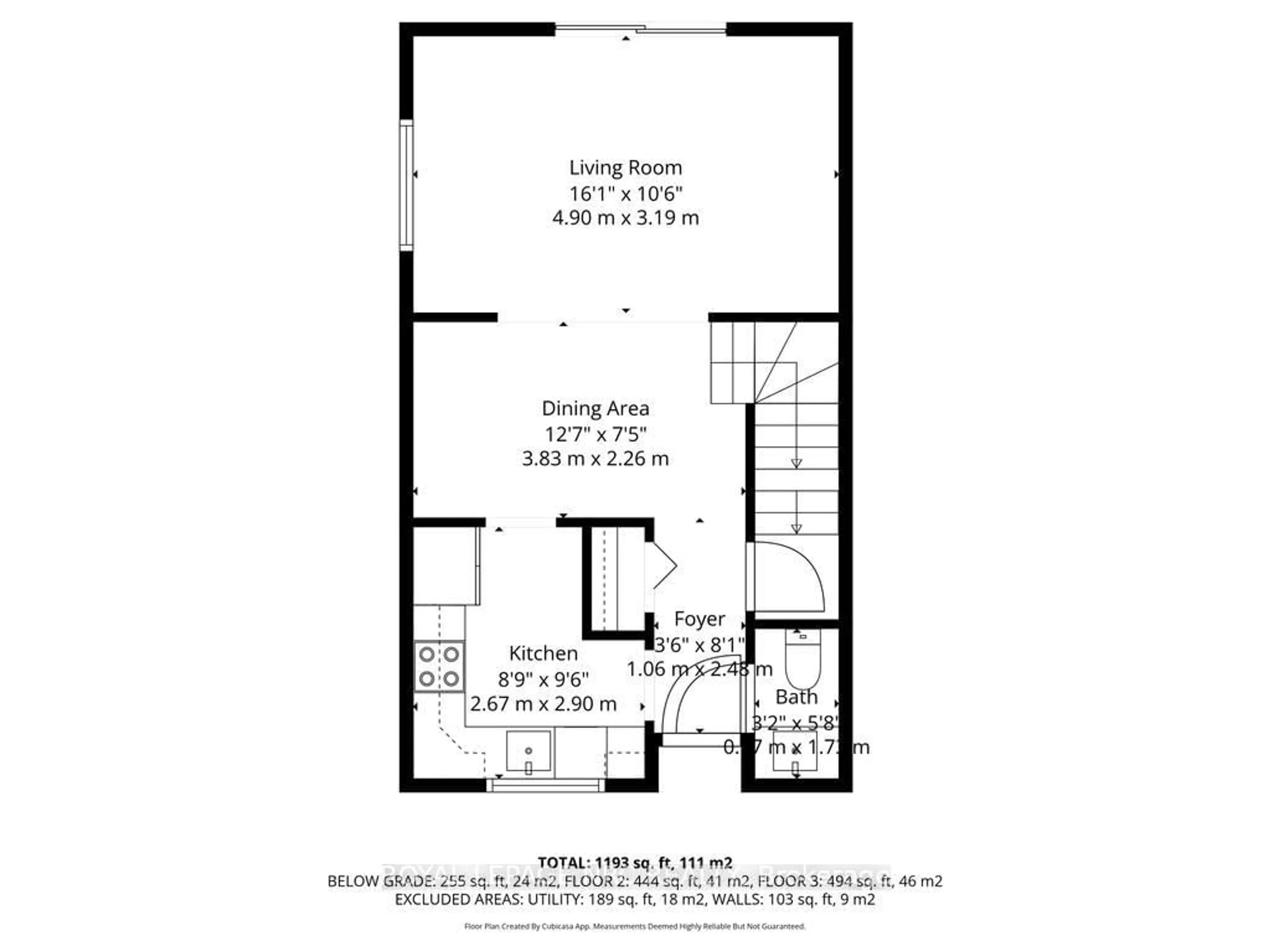 Floor plan for 151 Linwell Rd #40, St. Catharines Ontario L2N 6P3