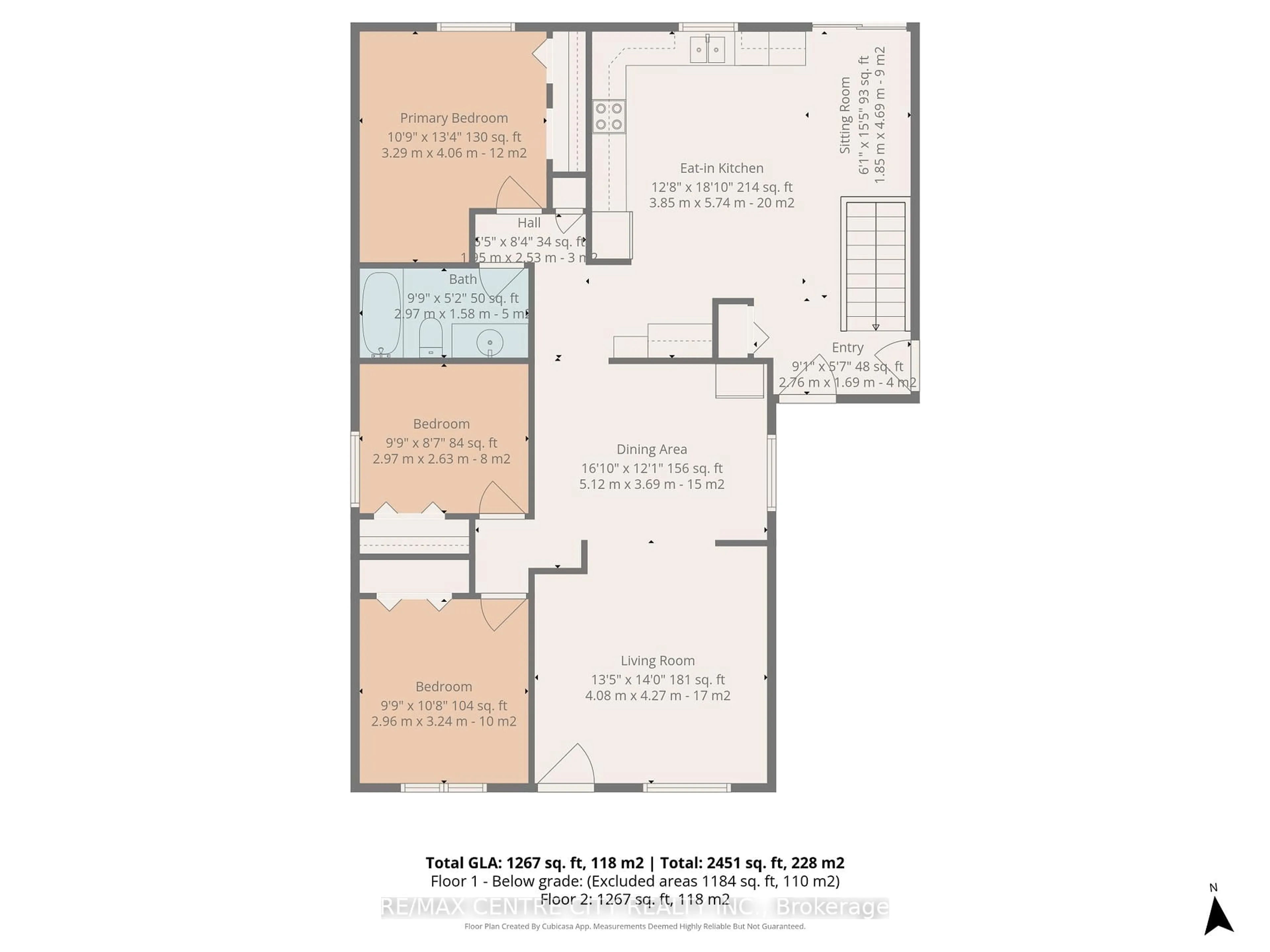 Floor plan for 45 Mary St, St. Thomas Ontario N5R 2V7